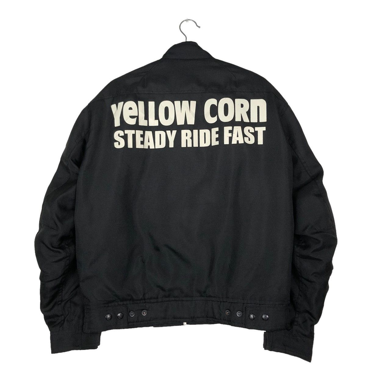 🔥VINTAGE YELLOW CORN MOTOR SPORTS EQUIPMENT TOKYO YOKOHAMA