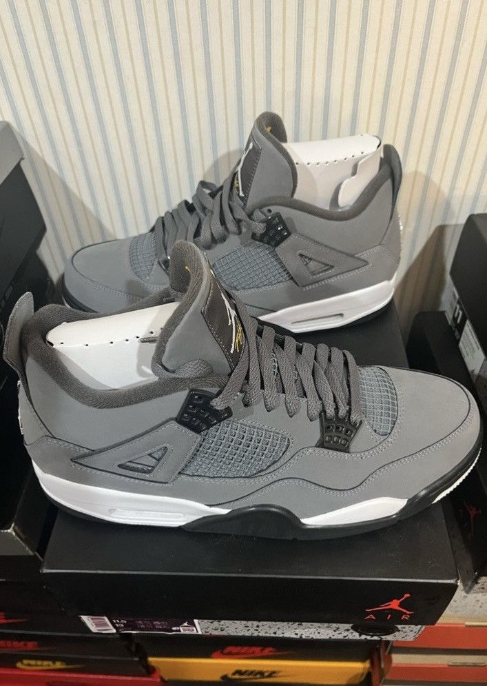 Jordan Brand Air Jordan 4 Retro Cool Grey 2019 Size 11.5 Size US 11.5 / EU 44-45 - 2 Thumbnail