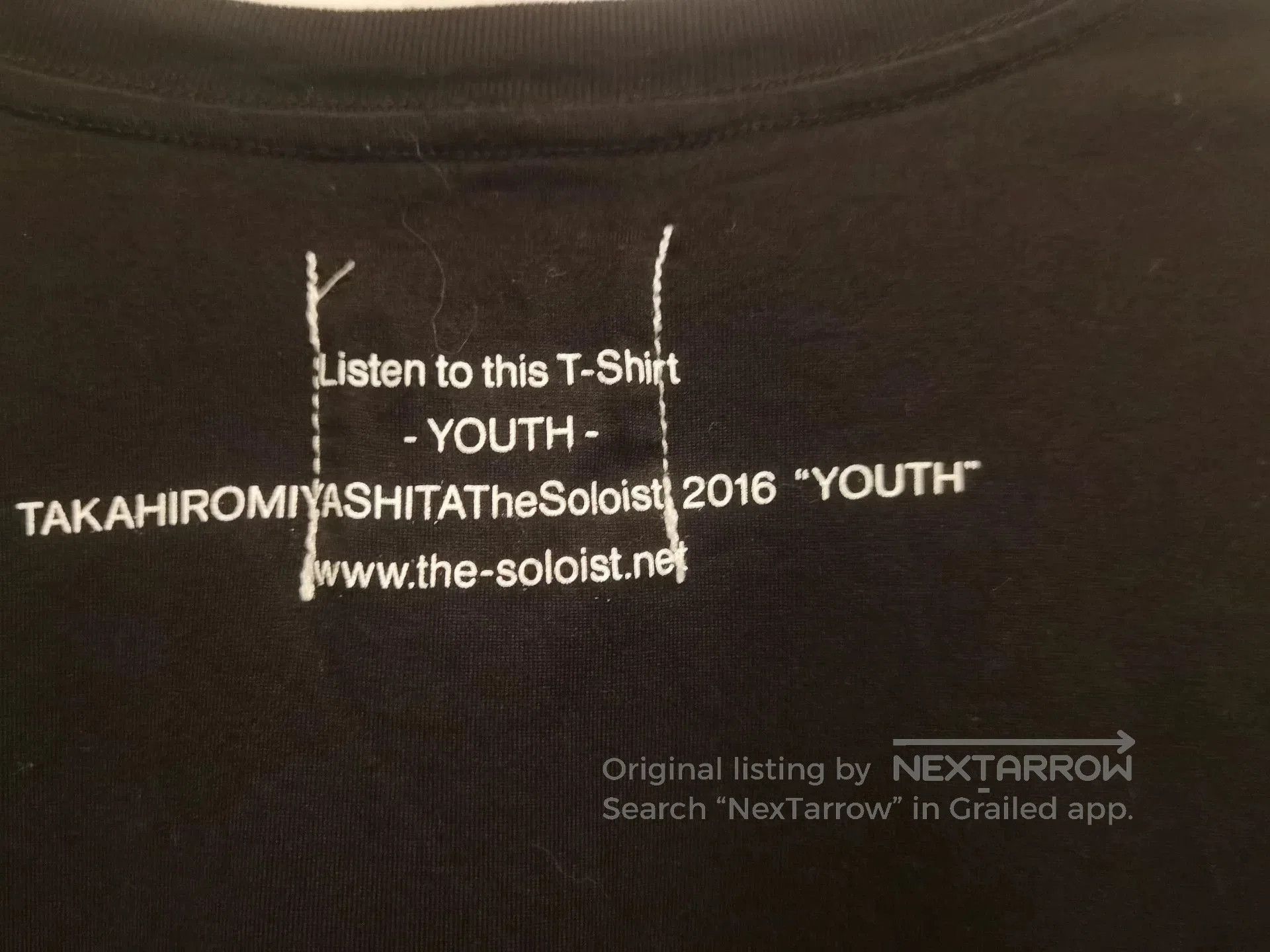 Takahiromiyashita The Soloist. black youth graphic t. Size US L / EU 52-54 / 3 - 3 Thumbnail
