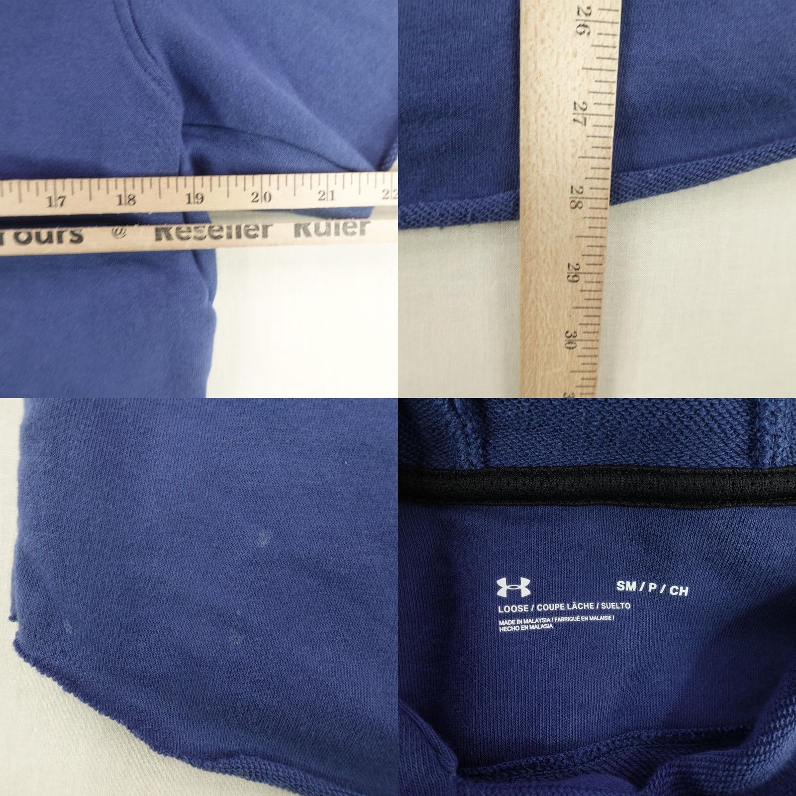 Under Armour VINTAGE Under Armour Hoodie Mens Small Project Rock Short Sleeve Muscle Sweatshirt Gym Size US S / EU 44-46 / 1 - 8 Thumbnail