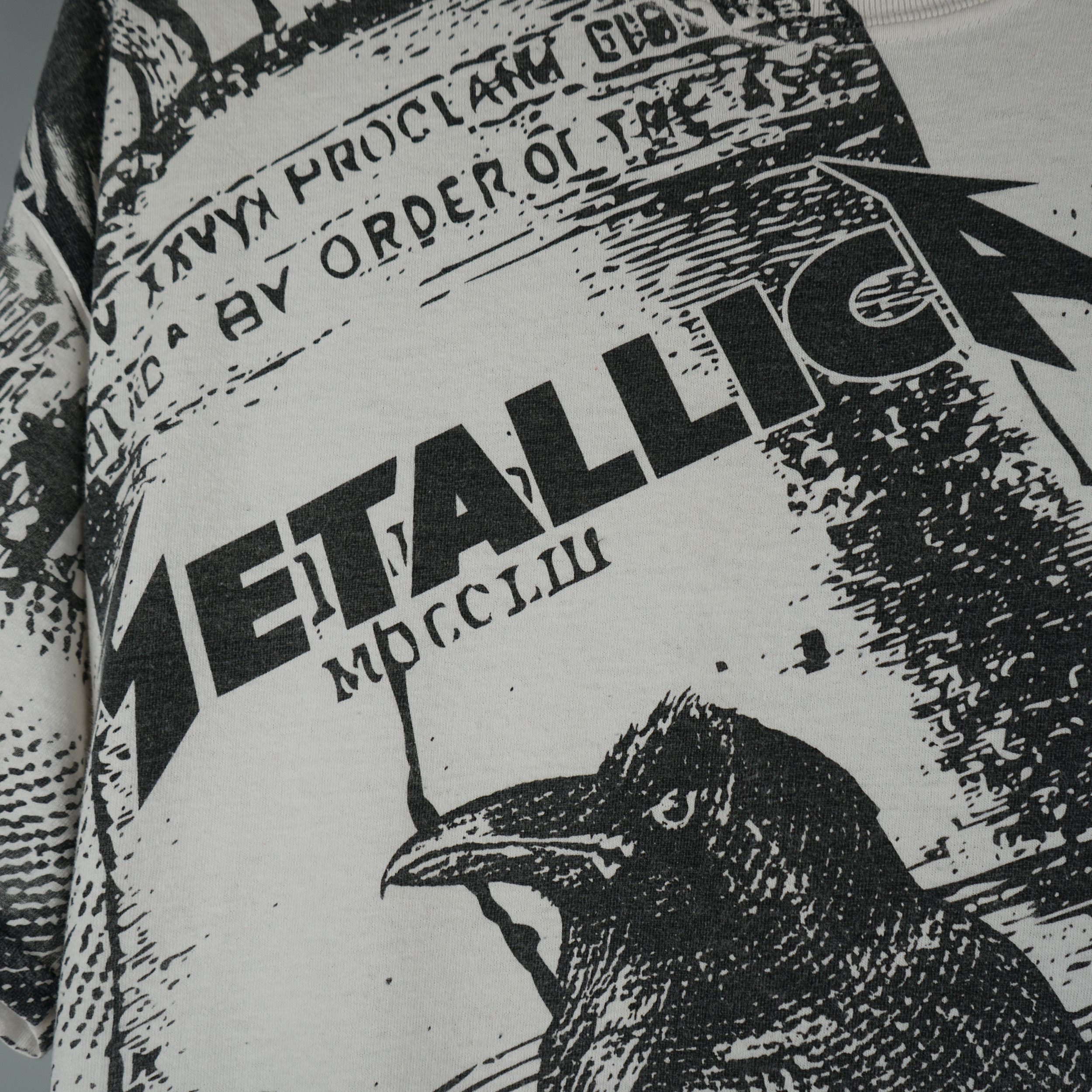 Band Tees × Vintage 2013 Metallica All Over Print T-Shirt Size US XL / EU 56 / 4 - 3 Thumbnail