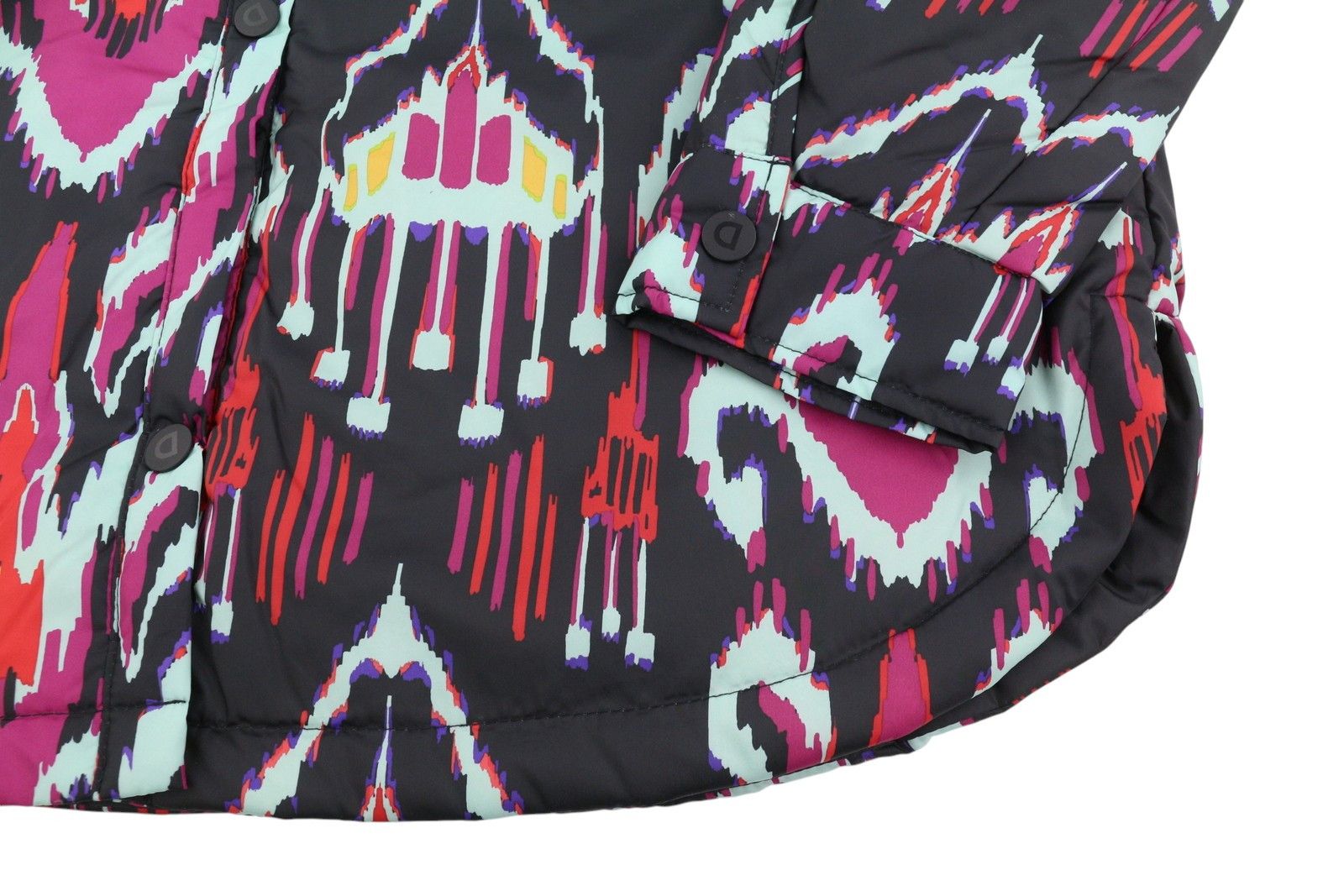 Desigual ELIOT XL Colourful Abstract Print Padded Jacket 88468 Size XL / US 12-14 / IT 48-50 - 7 Thumbnail