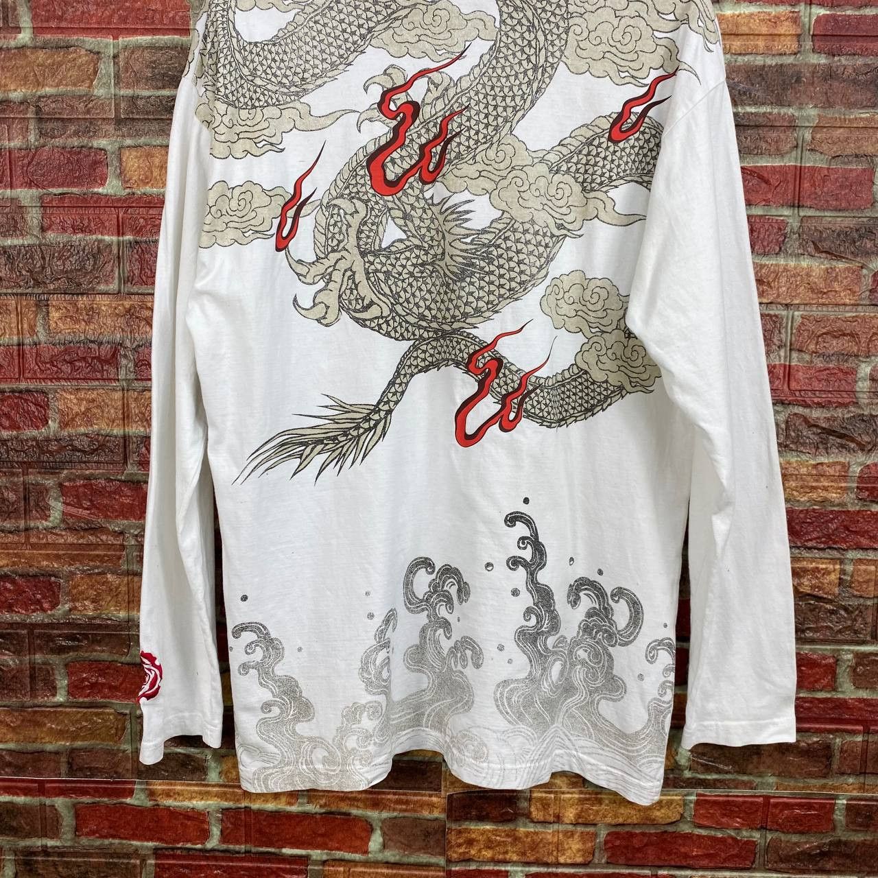 Japanese Brand JAPANESE DRAGON YAKUZA SHIRT Size US L / EU 52-54 / 3 - 9 Thumbnail