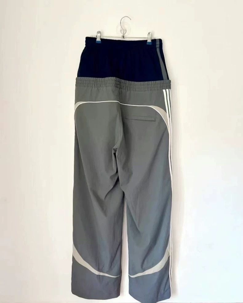 Balenciaga Balenciaga size XS CutUp Grey Blue Double Waist Patchwork Size US 27 - 2 Thumbnail