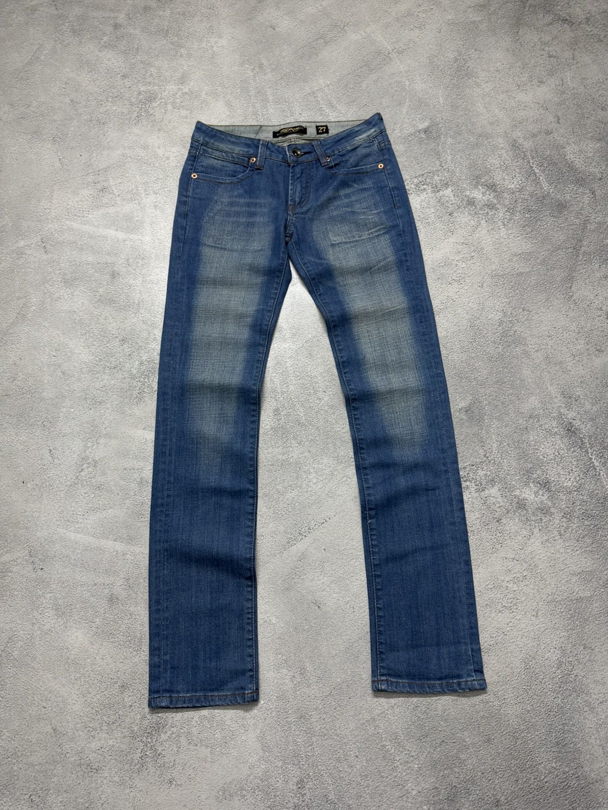 Ed Hardy Vintage Y2k Ed Hardy Skull ☠️ Denim Jeans 00’s Size 27" / US 4 / IT 40 - 12 Thumbnail
