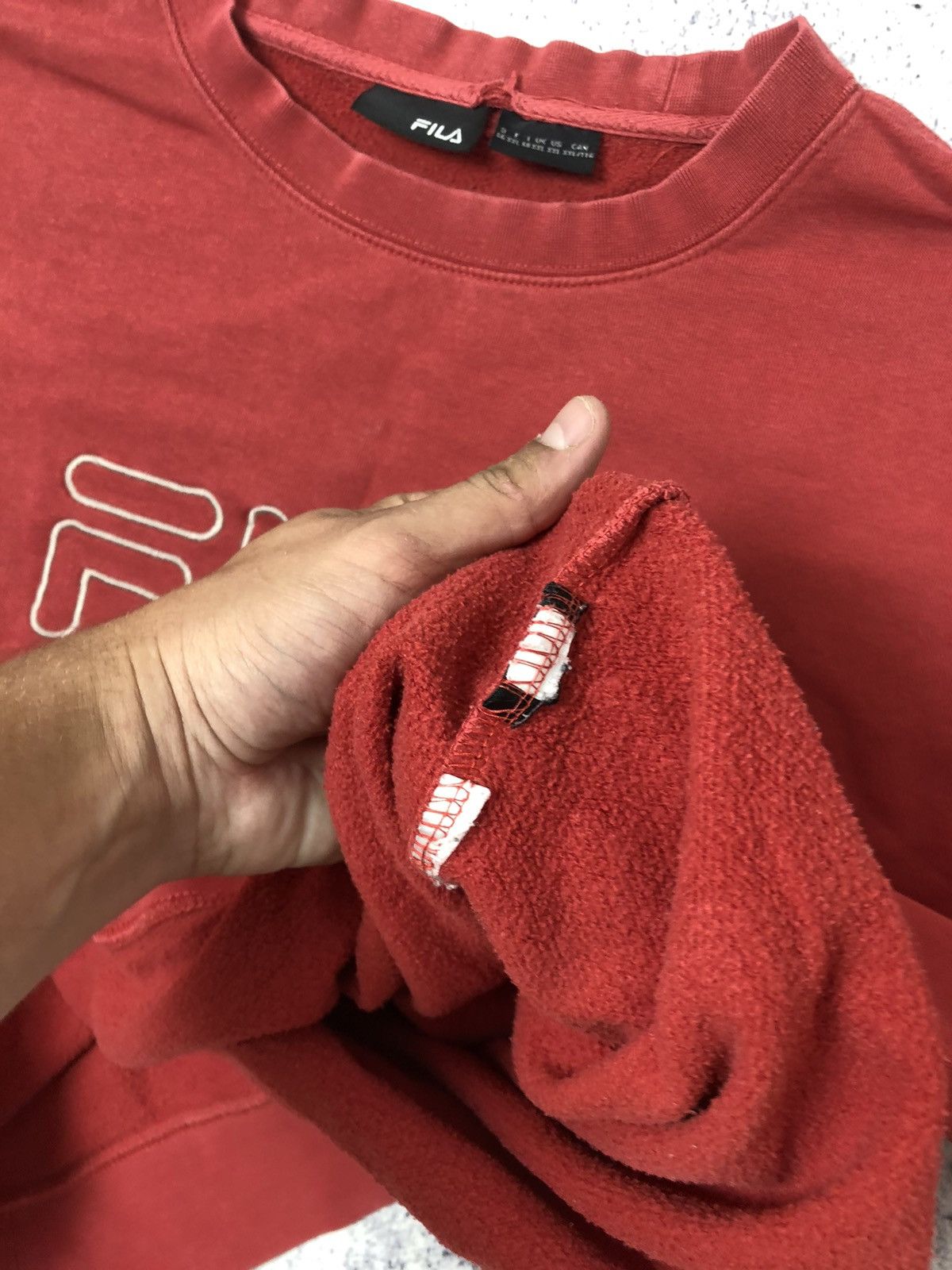 Fila × Vintage Vintage men’s sweater Fila size Xxl y2k usa Size US XXL / EU 58 / 5 - 6 Thumbnail