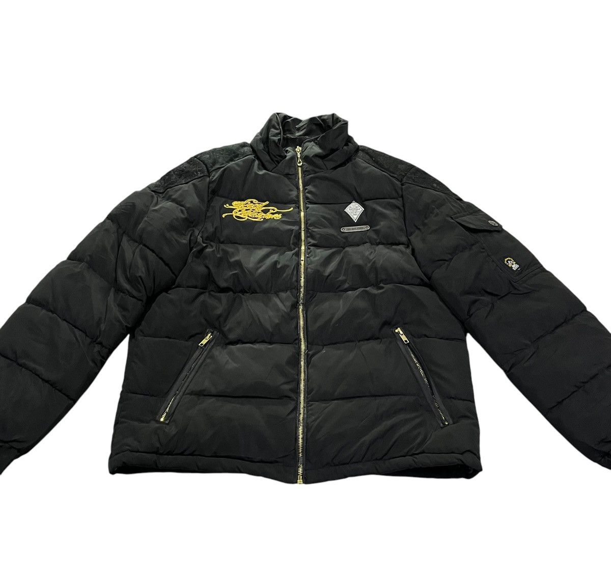 Hysteric Glamour ☠️COOL DRIVE STRIKER☠️ BLACK SENSE PUNK LGB PUFFER DOWN JACKET Size US M / EU 48-50 / 2 - 2 Thumbnail