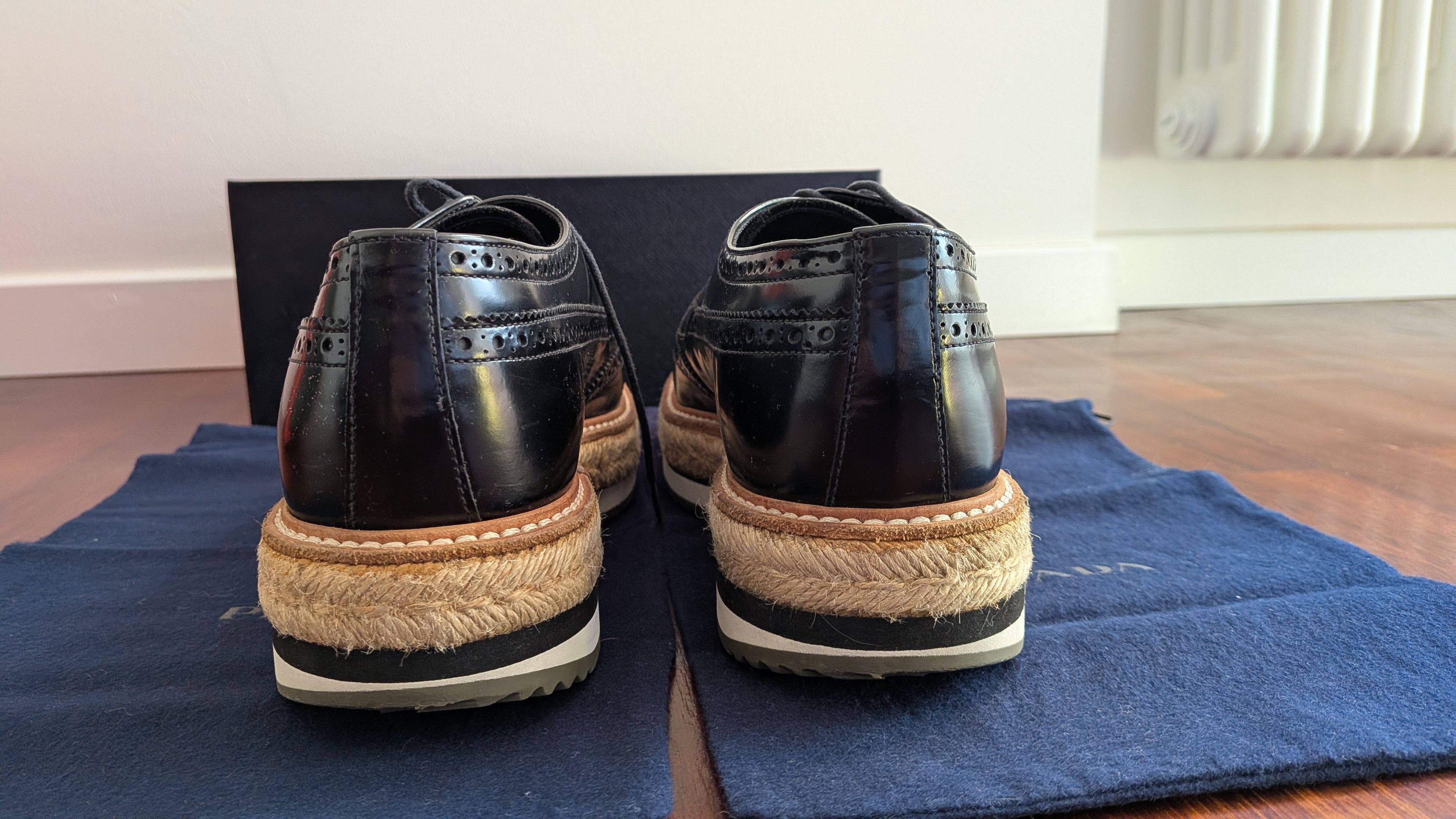 Prada Prada SS11 Platform Brogues Fits 42–42.5 Size 7.5 Size US 9 / EU 42 - 4 Thumbnail