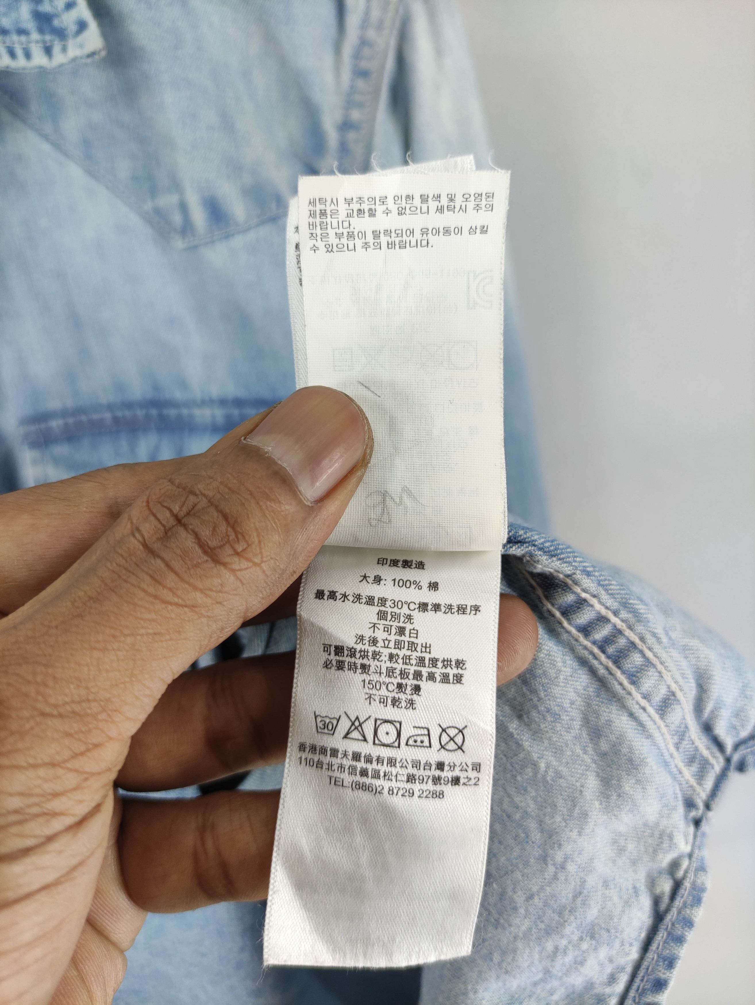 Denim & Supply Ralph Lauren Vintage Denim& Supply Ralph Lauren Snap Button Long Sleeve Size S / US 4 / IT 40 - 10 Thumbnail