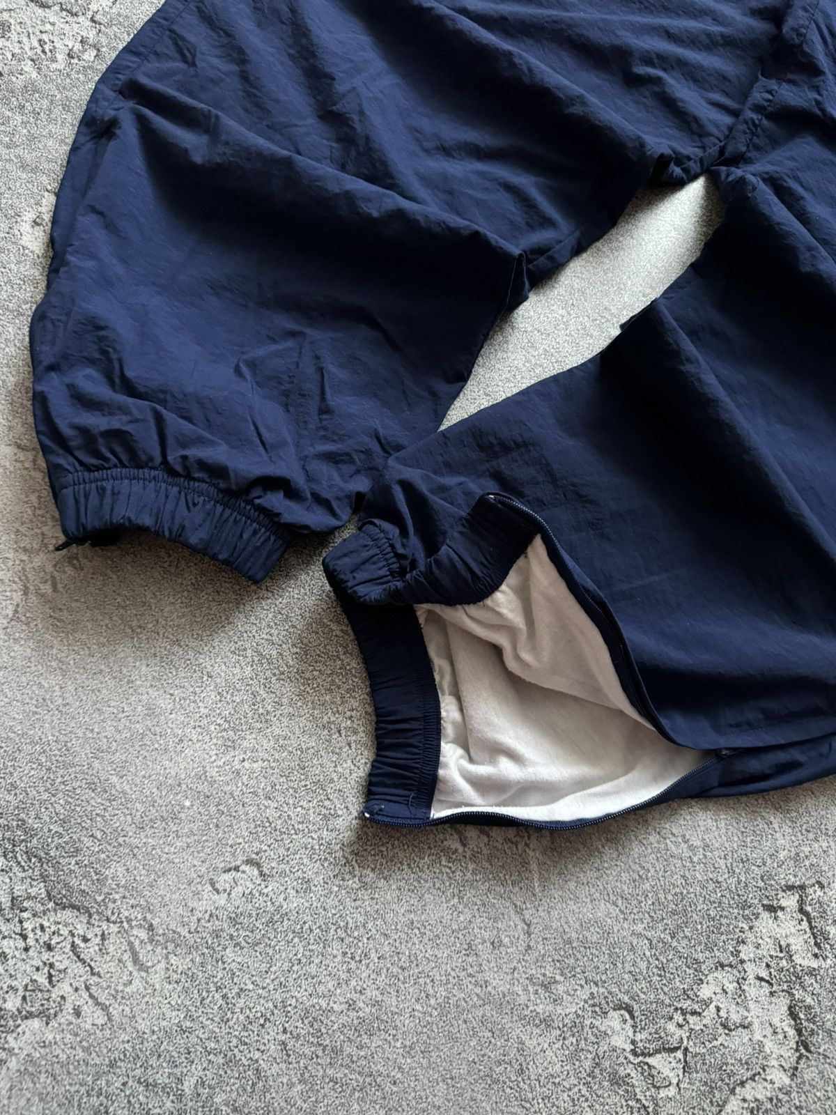 Nike × Vintage Nike XL swoosh nylon jogger sweat track pant trouser baggy Size US 39 - 3 Thumbnail