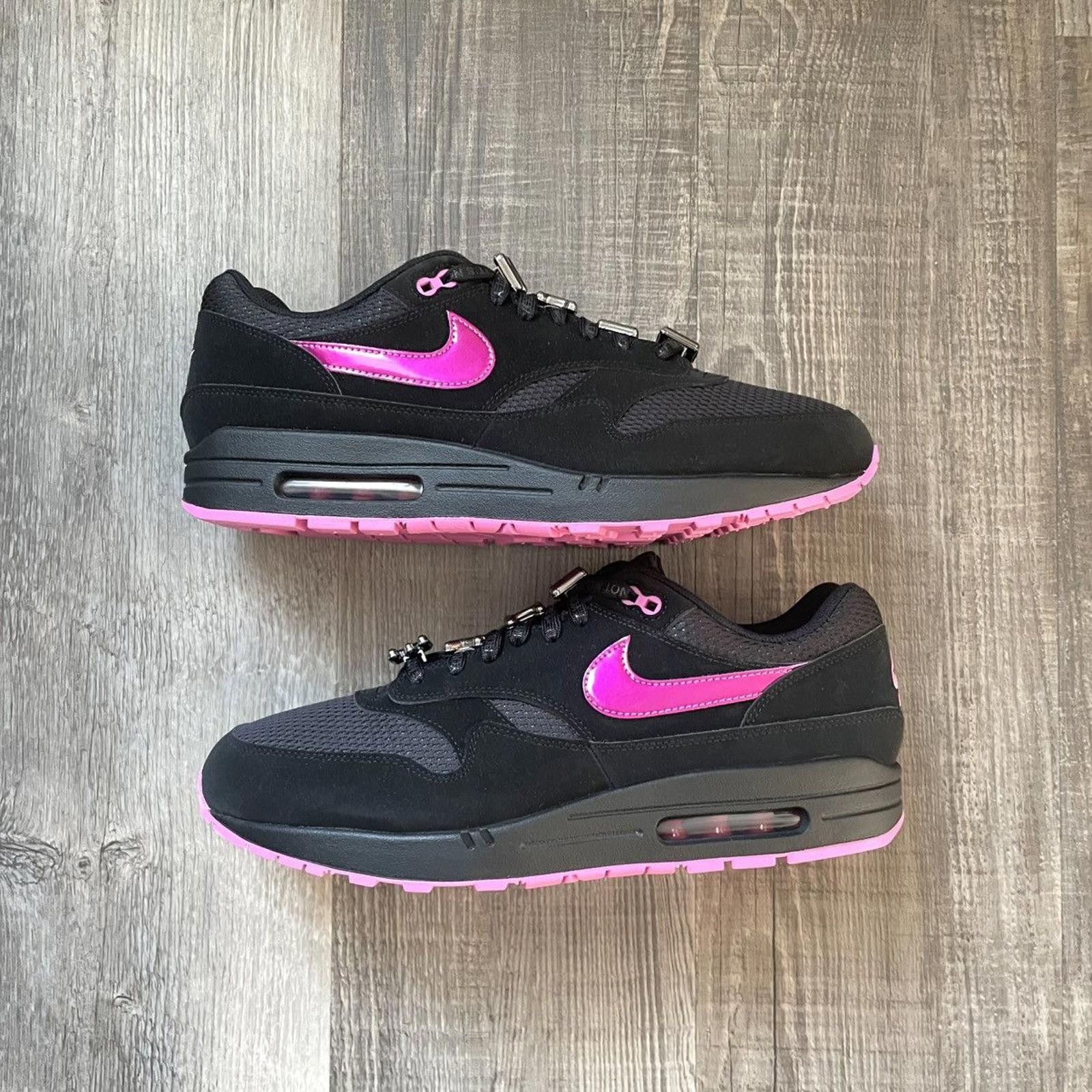 Nike NIKE • Air Max 1 PRM "Valentine’s Day Black" (12.5M) Size US 12.5 / EU 45-46 - 2 Thumbnail