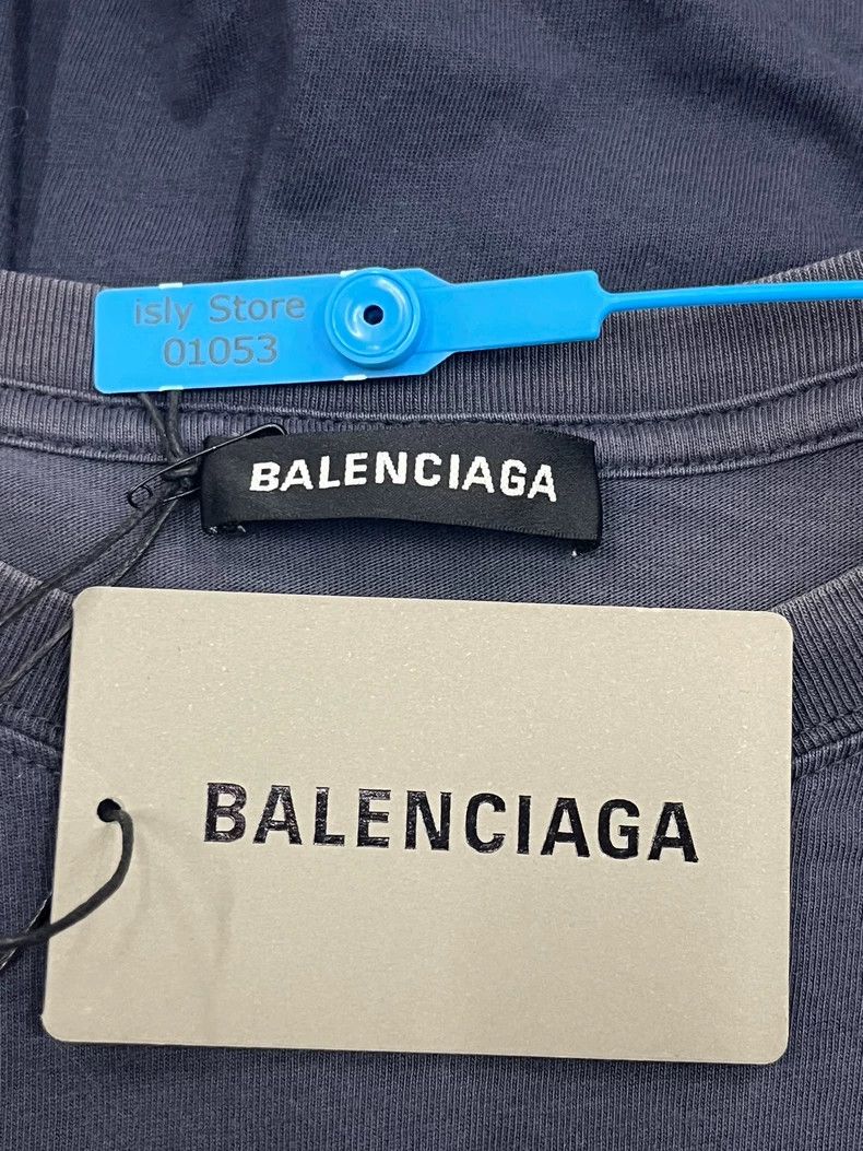 Balenciaga Balenciaga Logo letter printed round neck short sleeve T-s Size US XS / EU 42 / 0 - 5 Thumbnail