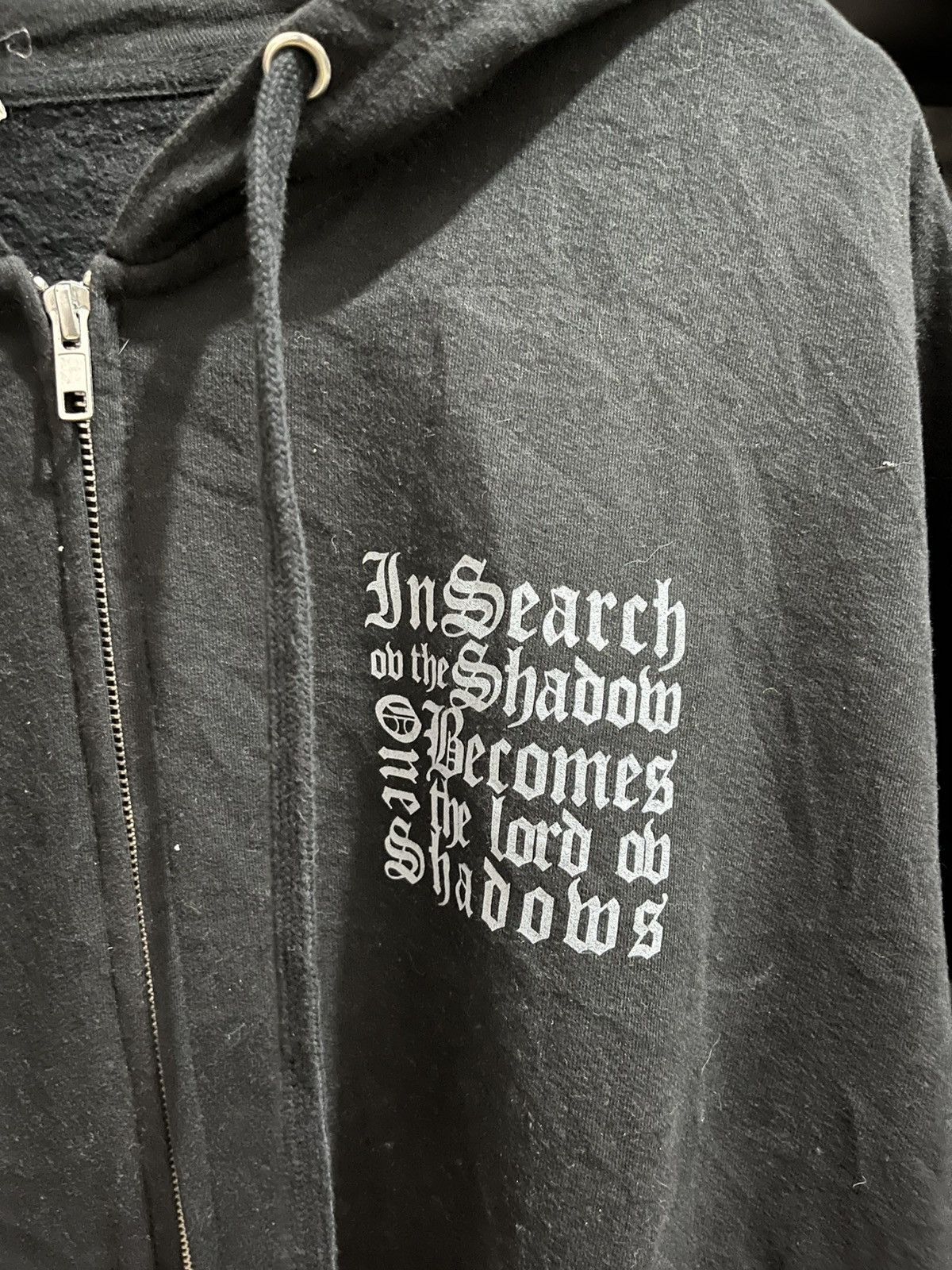 Band Tees 💸BINDINGOFFER💸Dark mirror ov tragedy zip hoodie Size US XL / EU 56 / 4 - 4 Thumbnail