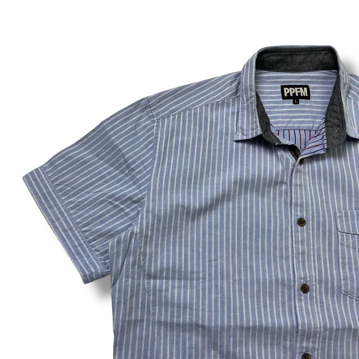 PPFM PPFM Reconstruct product striped button ups shirt Size US L / EU 52-54 / 3 - 3 Thumbnail
