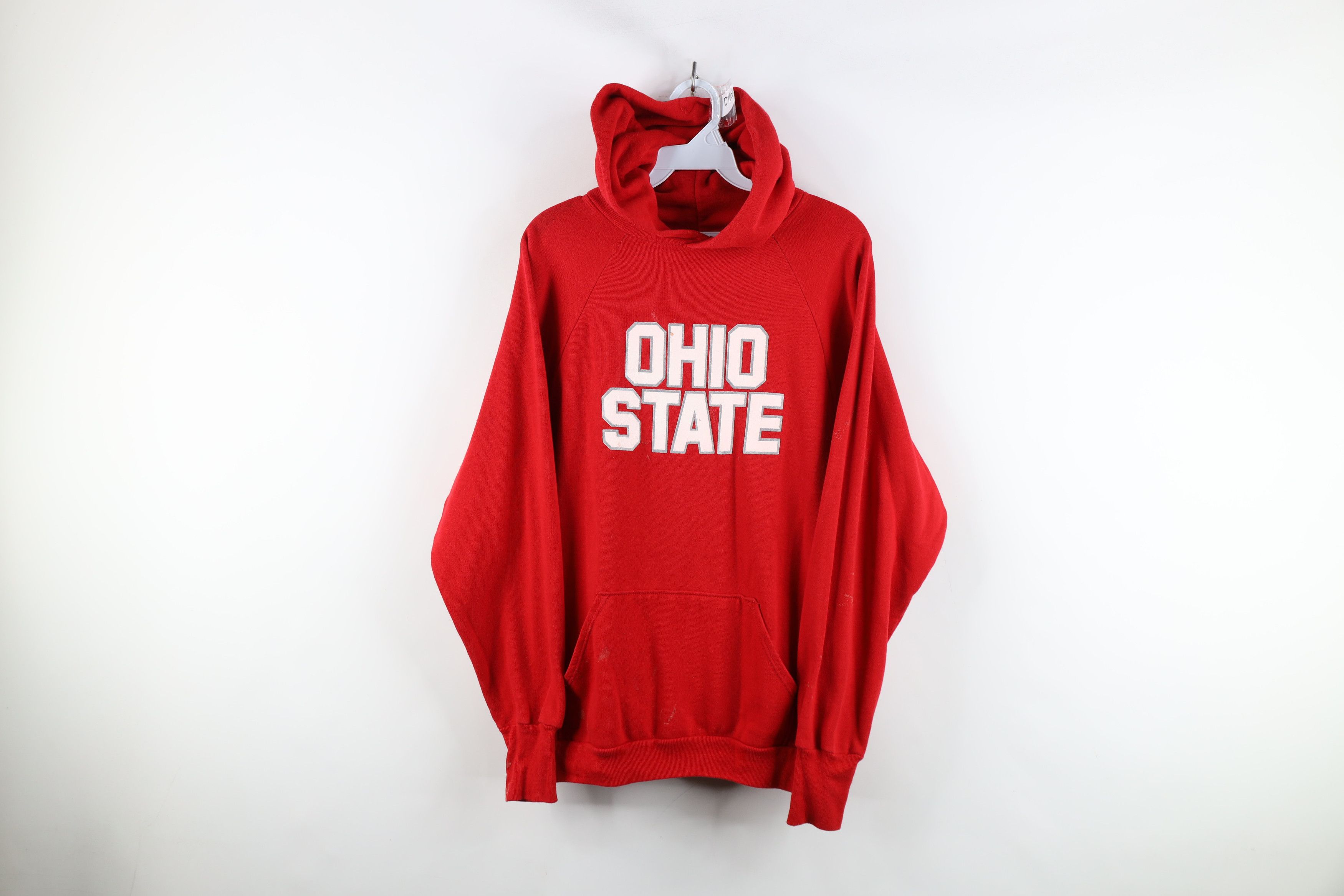 Vintage Vintage 70s The Ohio State University Hoodie Sweatshirt USA Size US XL / EU 56 / 4 - 1 Thumbnail