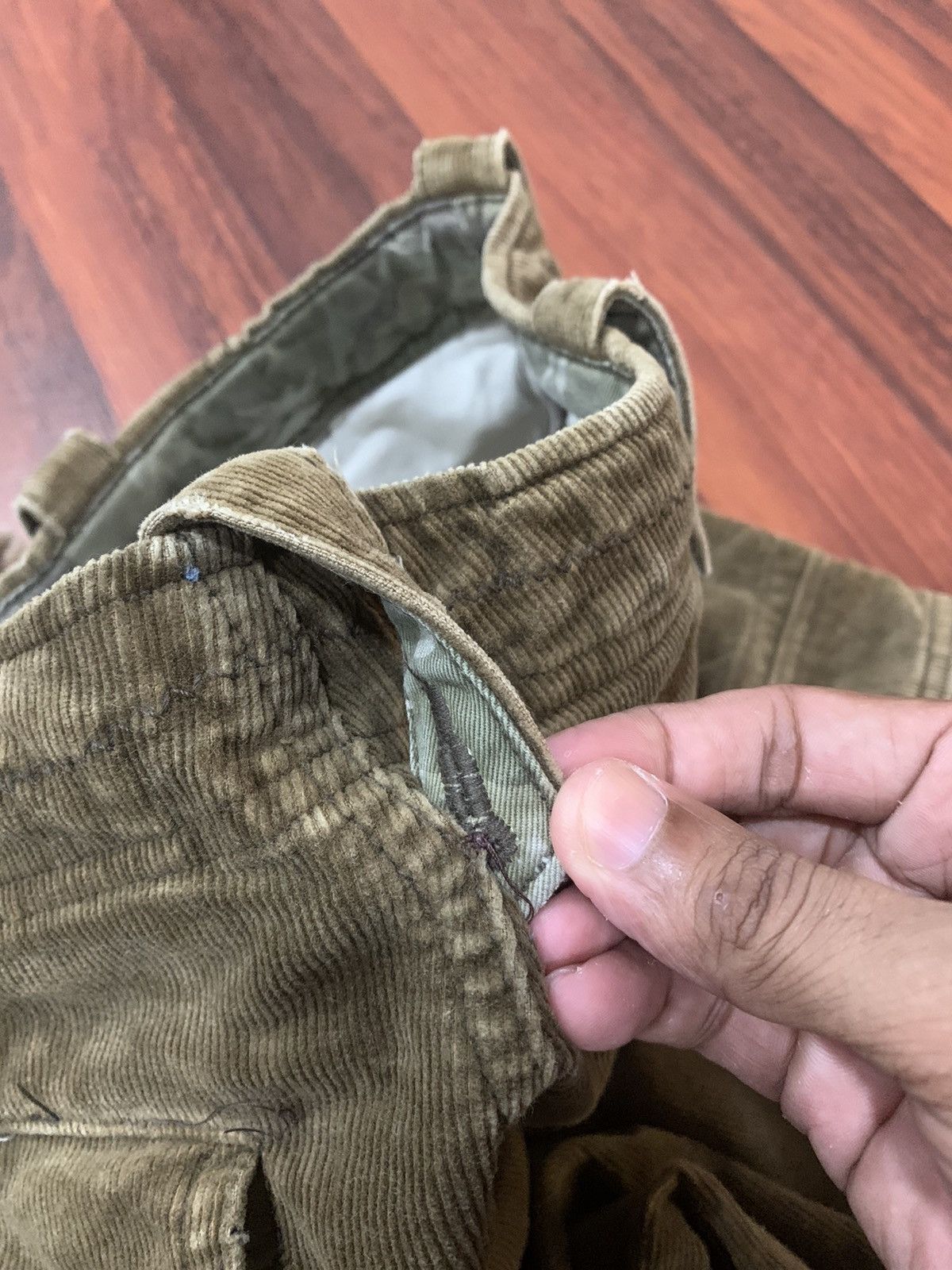If Six Was Nine Corduroy Multipocket Baggy Cargo Pants Size US 36 / EU 52 - 13 Thumbnail