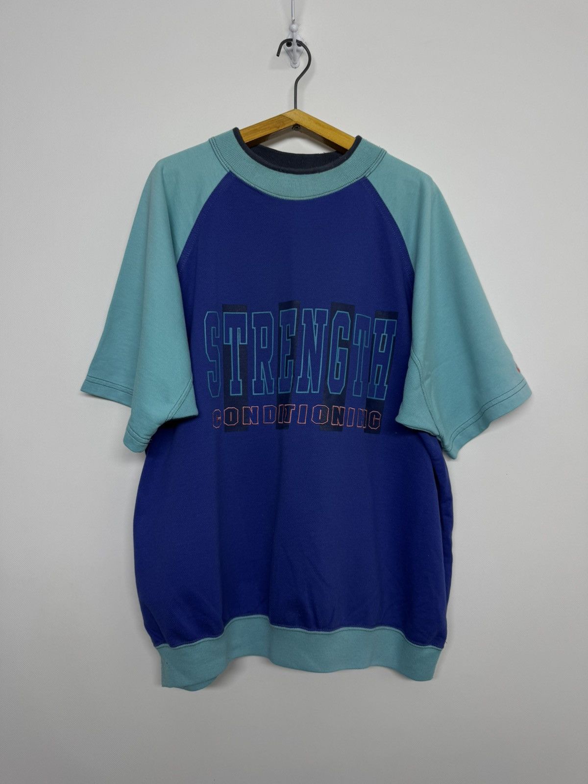Nike Nike strength conditioning shirt 90s vintage rare blue Size M / US 6-8 / IT 42-44 - 2 Thumbnail