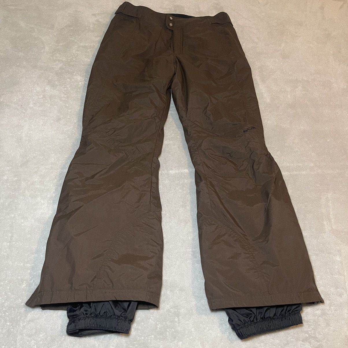 Columbia Columbia Womens Brown Waterproof Insulated Snow Ski Pants S Size 33" - 3 Thumbnail