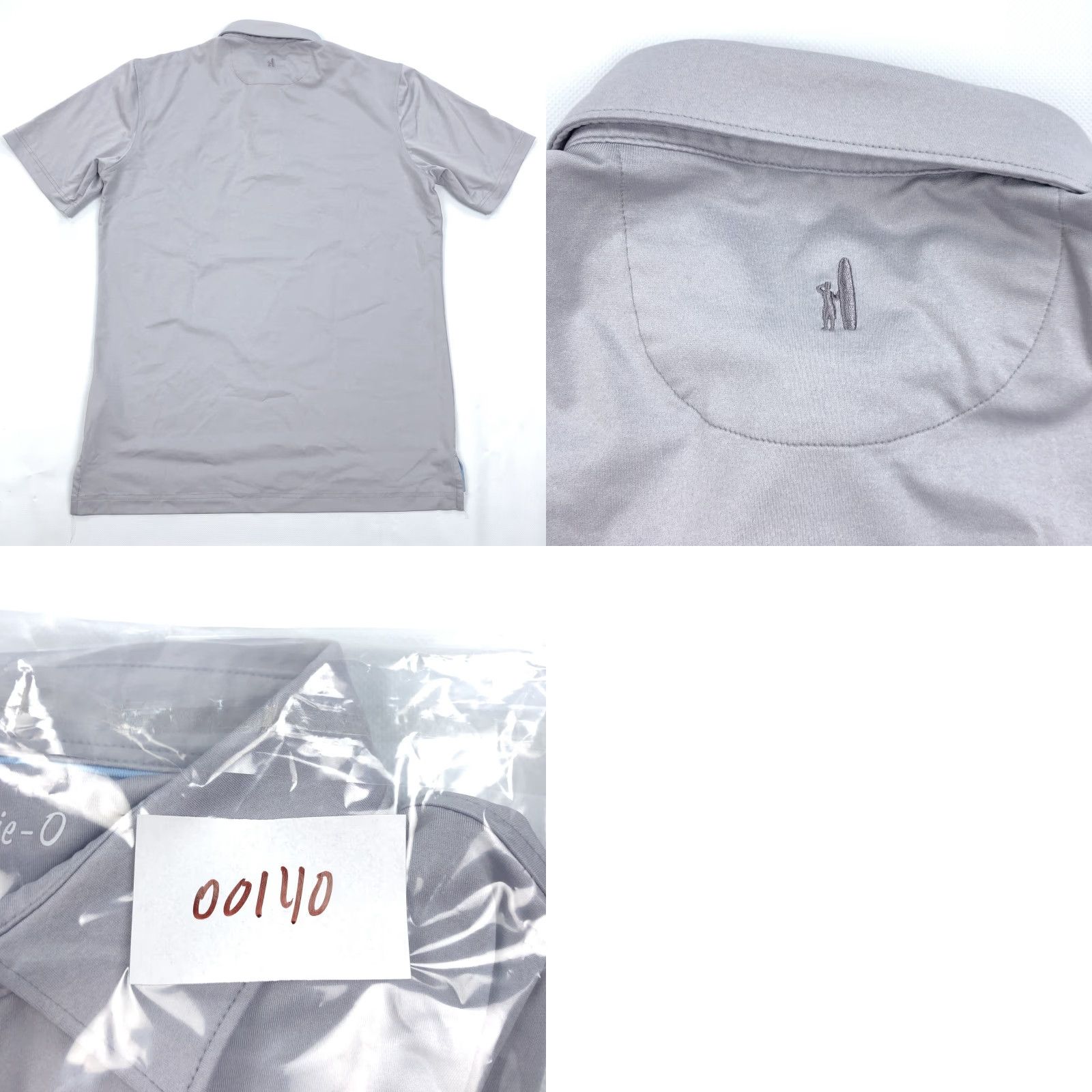 johnnie-O johnnie-O Polo Shirt Mens M Mauve Gray Performance Short Sleeve Golf Casual Shirt Size US M / EU 48-50 / 2 - 8 Thumbnail