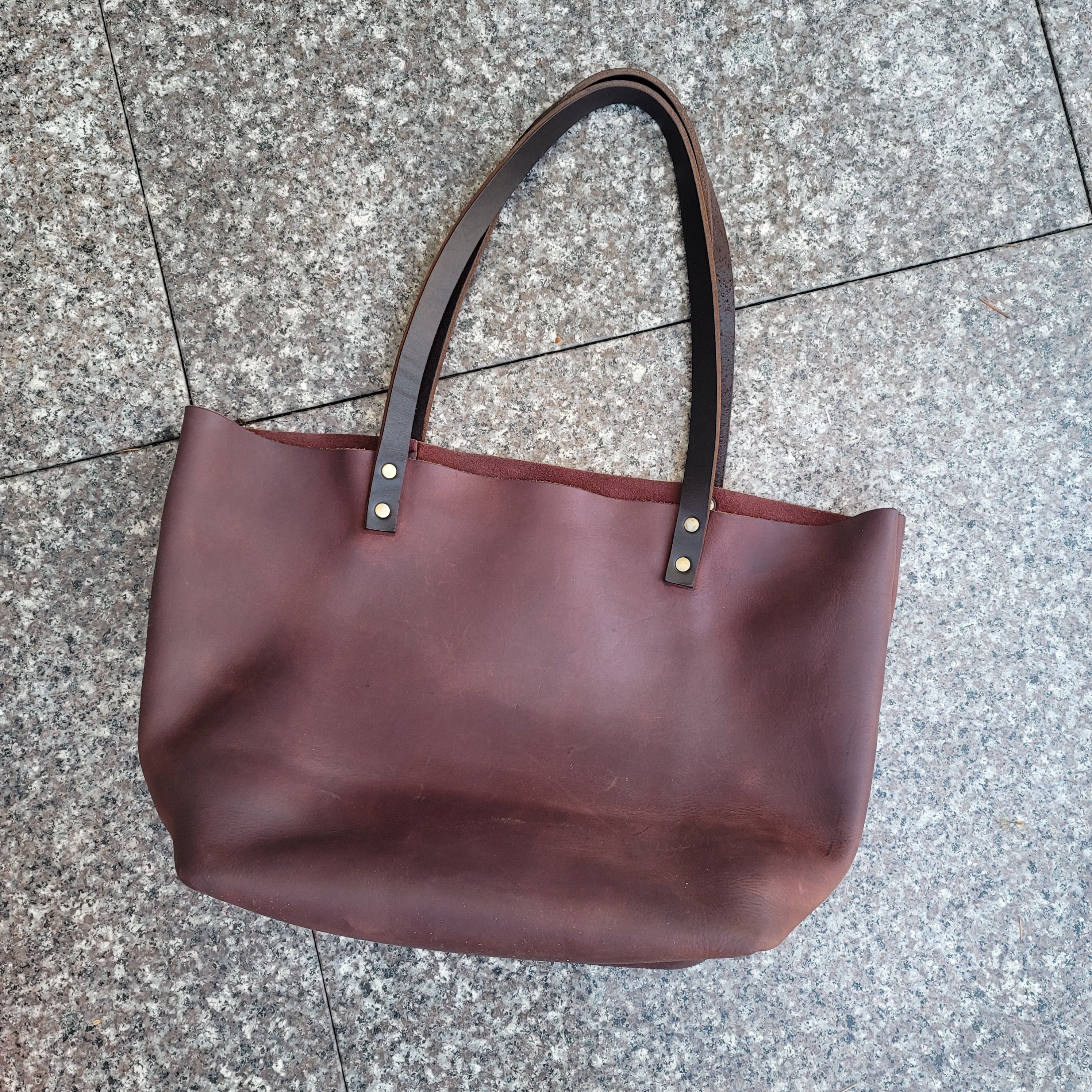 Portland Leather Portland leather goods classic tote Size ONE SIZE - 3 Thumbnail