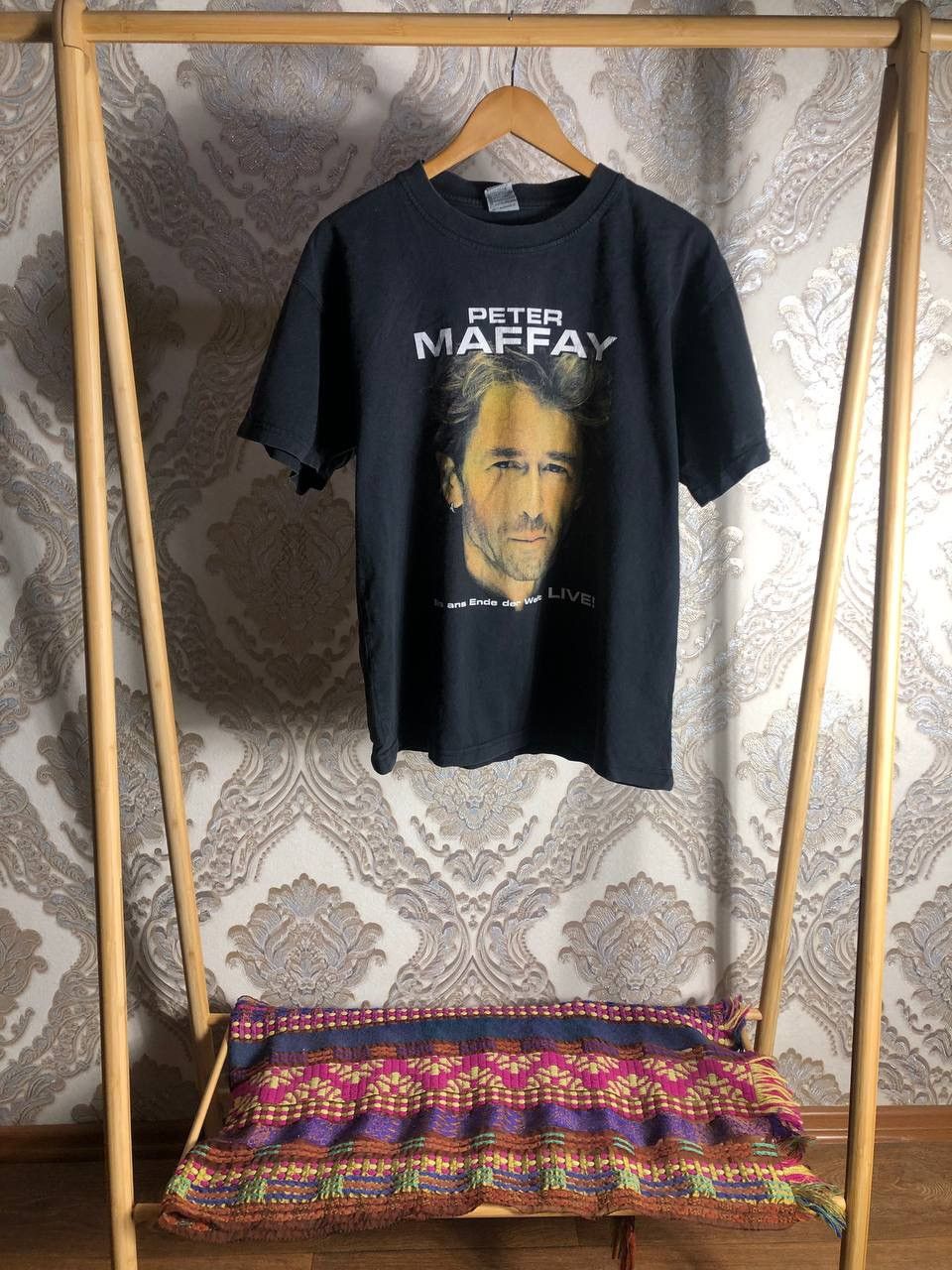 Band Tees × Vintage VERY RARE PETER MAFFAY BIS ANS ENDE DER WELT LIVE TOUR 90s Size US L / EU 52-54 / 3 - 1 Thumbnail