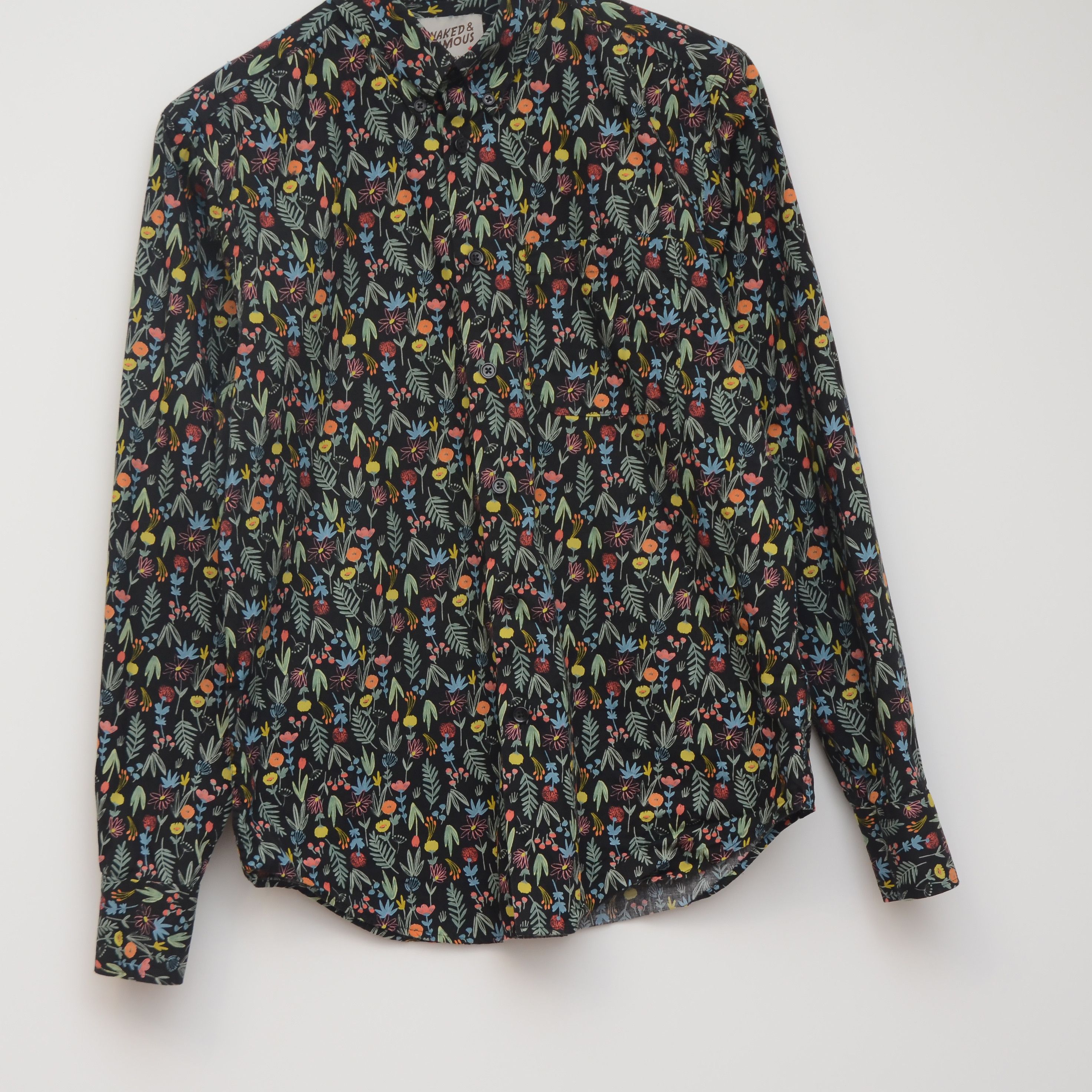 Naked & Famous Naked And Famous Easy Shirt Size M All Over Flowers Size US M / EU 48-50 / 2 - 3 Thumbnail