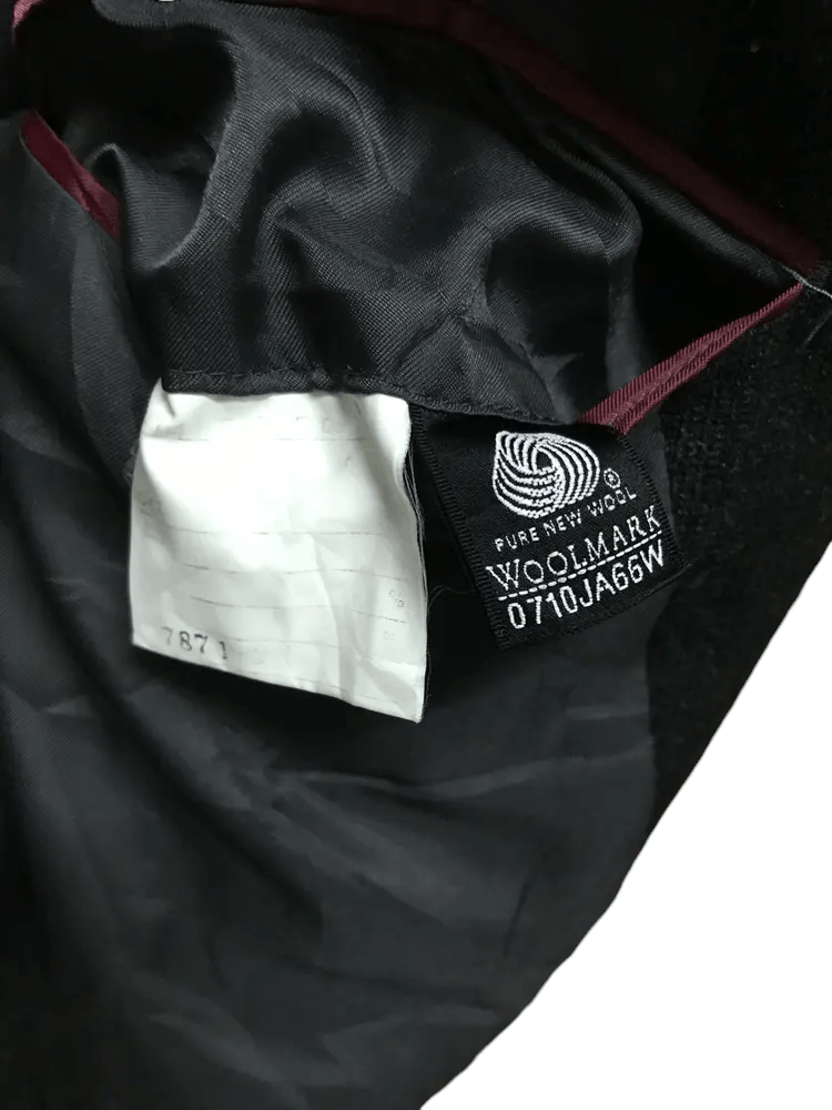 Yohji Yamamoto Sacsny Y'saccs by Yohji Yamamoto Wool Coat Size US L / EU 52-54 / 3 - 8 Thumbnail