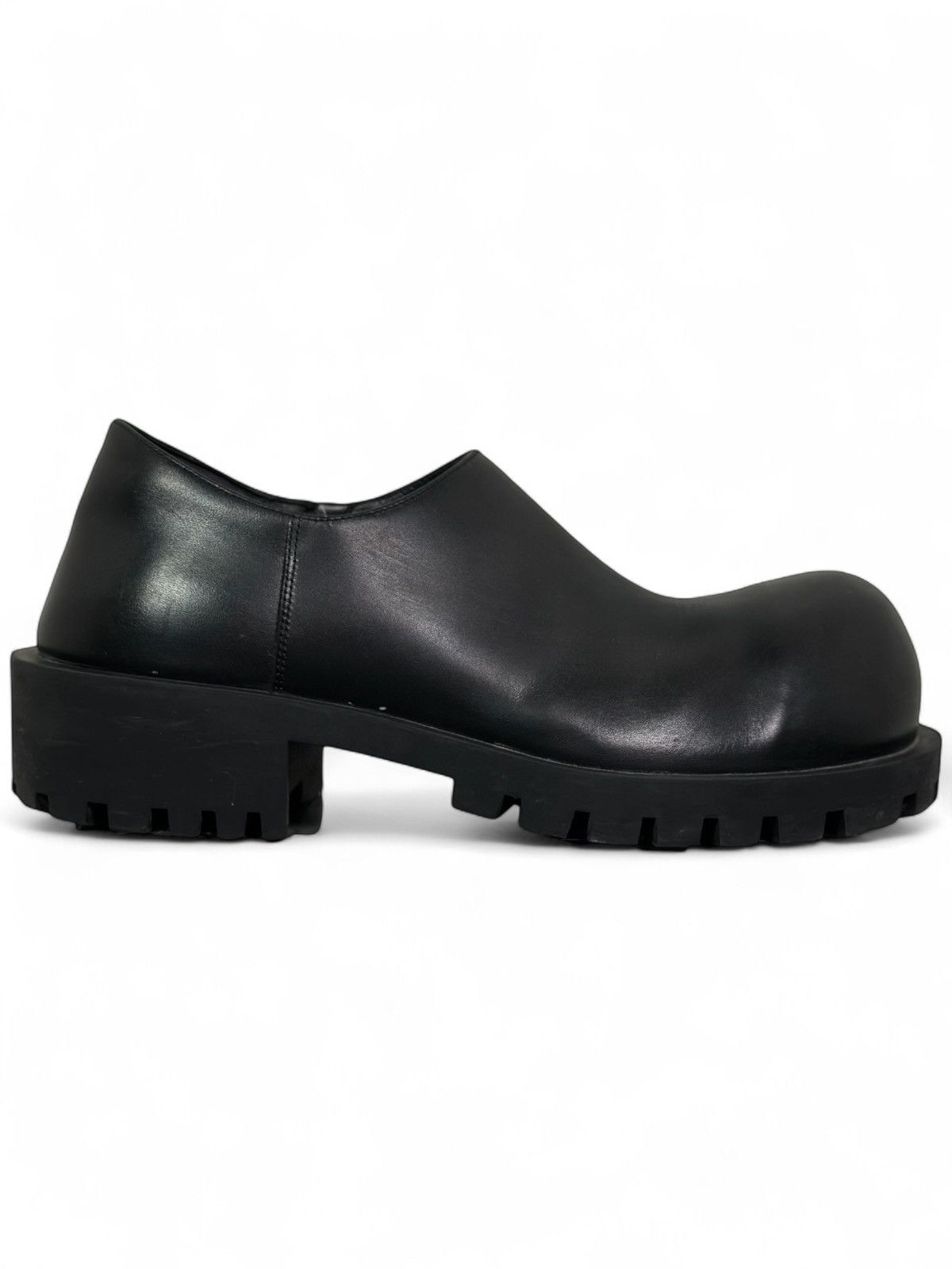 Balenciaga Hummer Derby Calfskin Platform Shoes