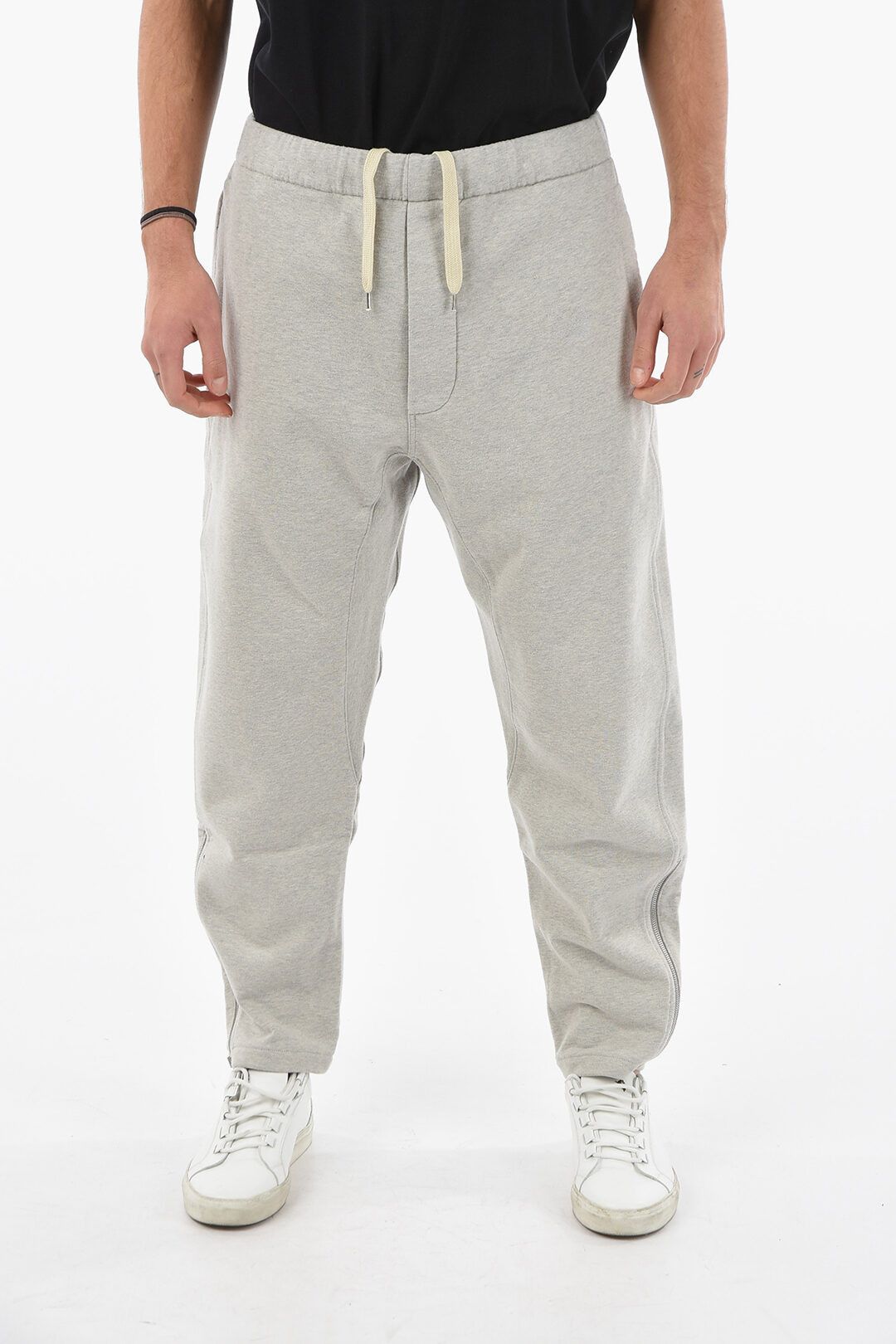 Maison Margiela o1y1124 Cotton Joggers & Sweatpants In Grey Size US 34 / EU 50 - 1 Thumbnail