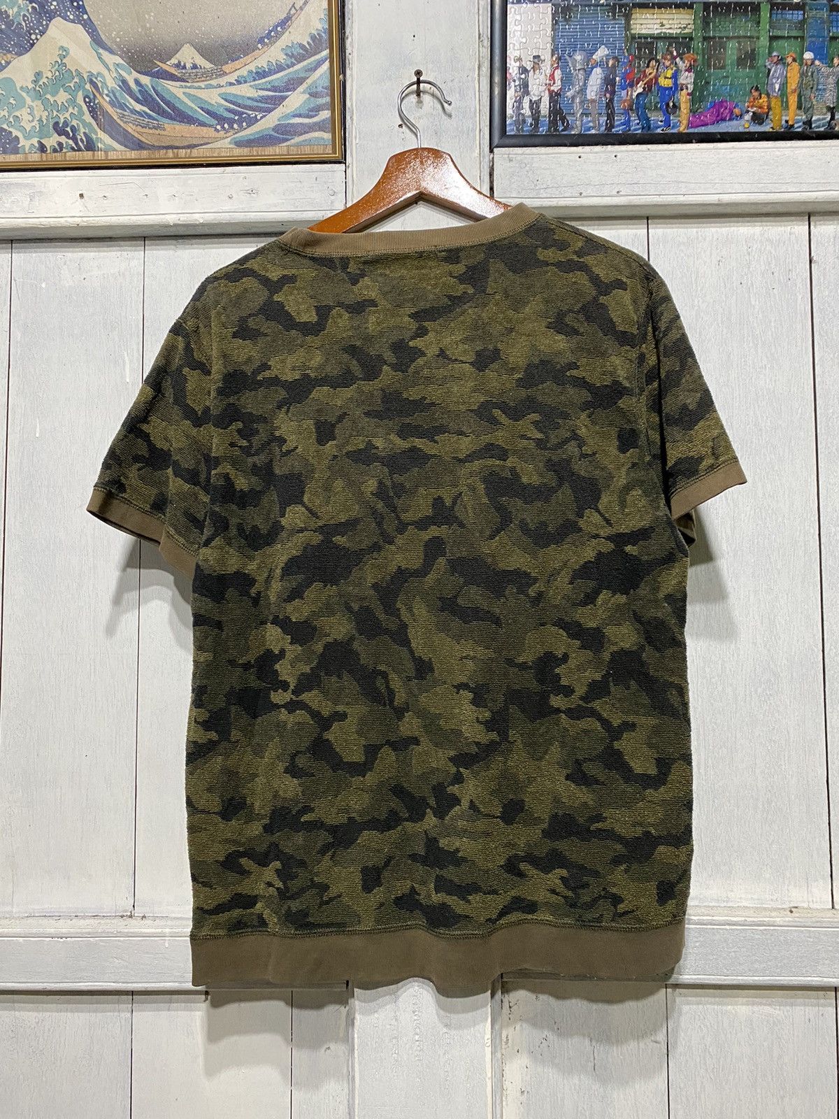 Designer × Japanese Brand × URBAN RESEARCH DOORS Urban Research Doors Camo Pocket Tee Size US M / EU 48-50 / 2 - 2 Thumbnail