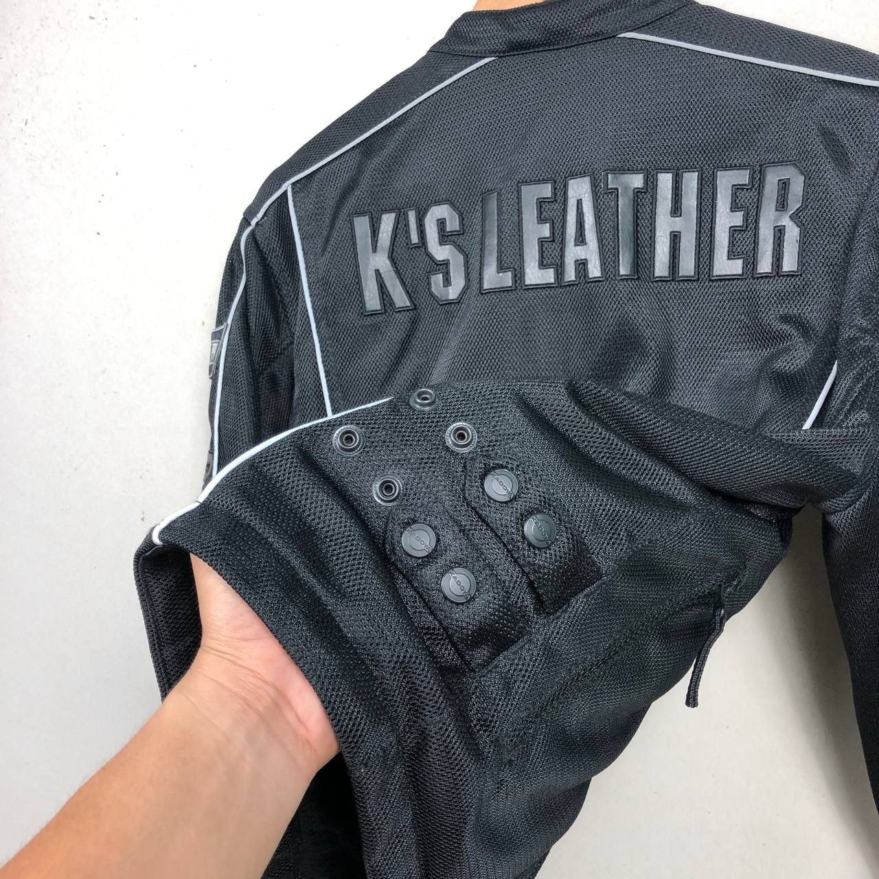 Kadoya Vintage KADOYA Japan Bikers Leather Jacket Size US L / EU 52-54 / 3 - 10 Thumbnail
