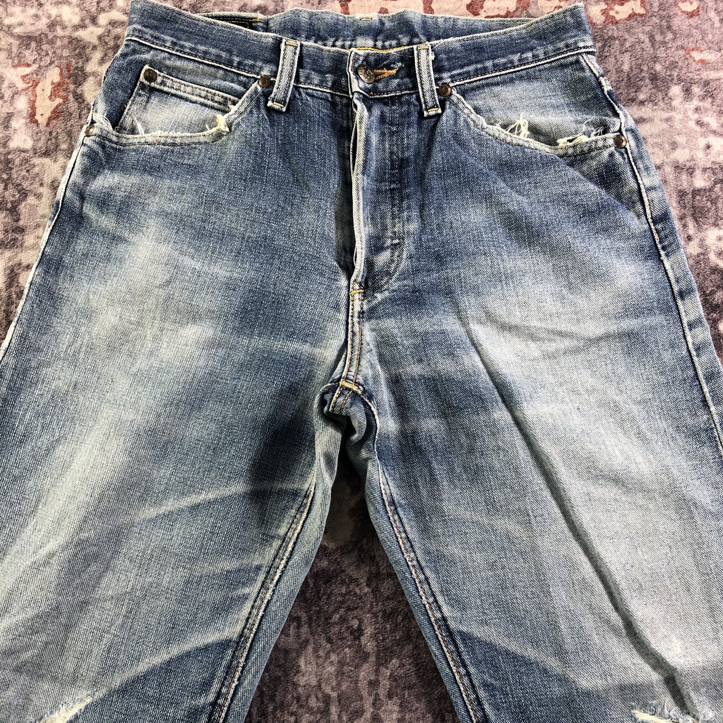 Lee Vintage Blue Wash Lee Selvedge Jeans-JM3690 Size US 30 / EU 46 - 3 Thumbnail