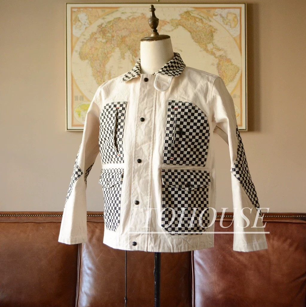 Other ITOHOUSE AUTO RACES Canvas Jacket Size US XXS / EU 40 - 1 Thumbnail