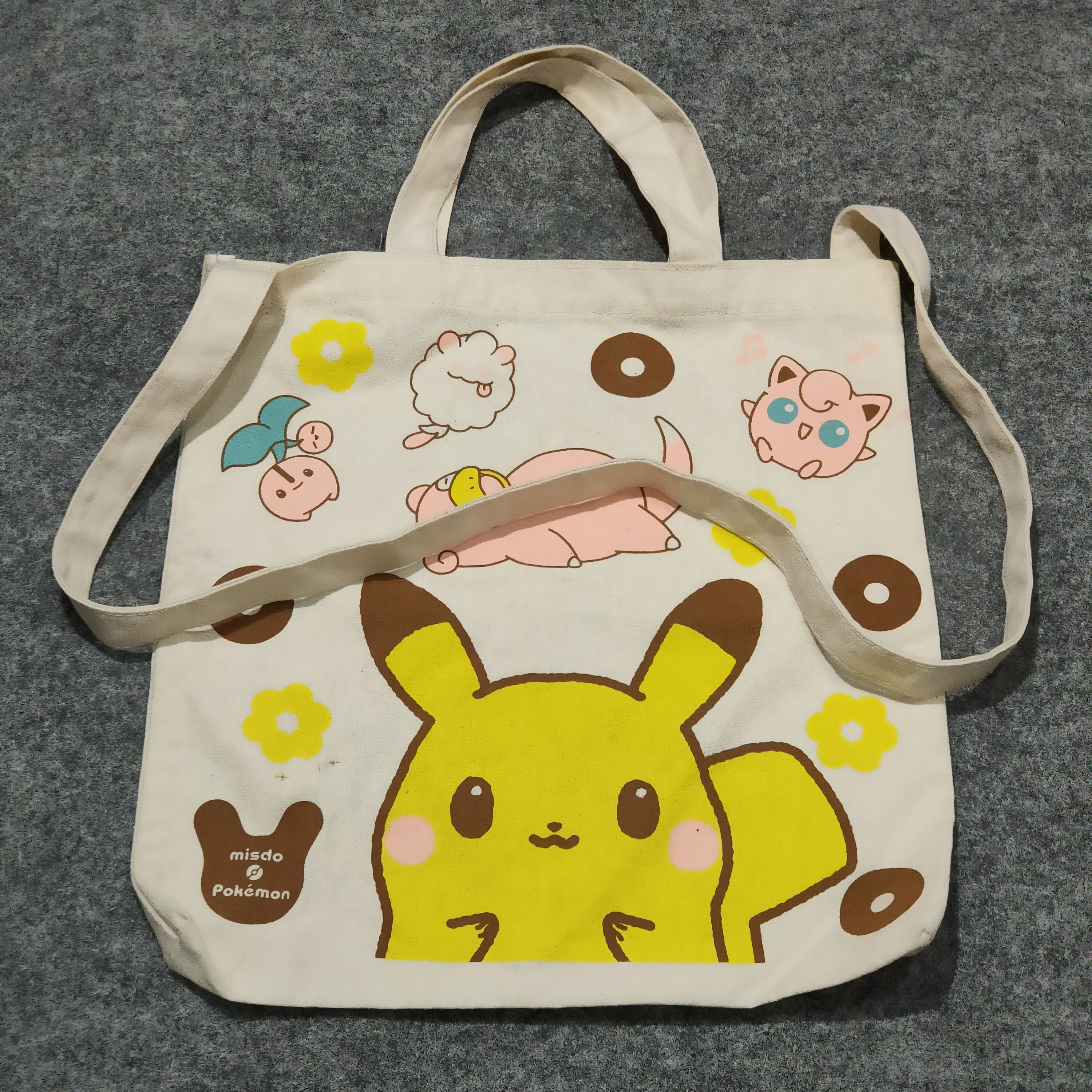 Pokemon 🔥Mister Donut x Pokemon/Nintendo bag Size ONE SIZE - 1 Thumbnail