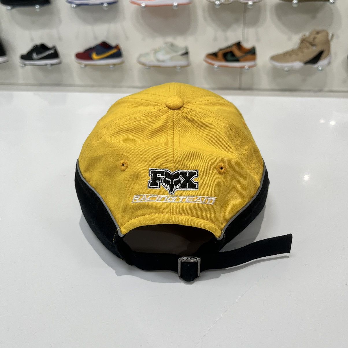 Fox Racing × Supreme Supreme x Fox Racing 6-Panel Cap Yellow Size ONE SIZE - 4 Thumbnail