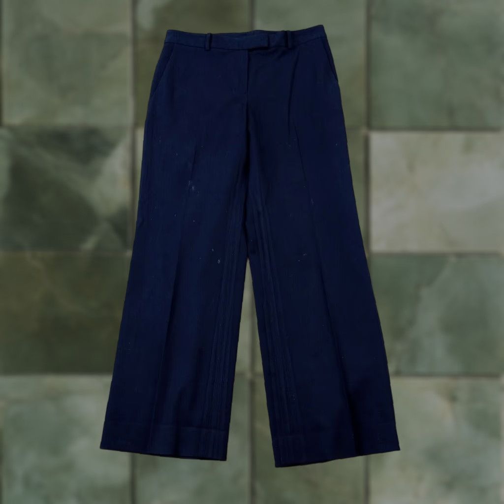 Brooks Brothers Brooks Brothers Womens Dress Pants Size 6 Extra Large Blue Straight Leg Stretch Size 28" / US 6 / IT 42 - 1 Thumbnail