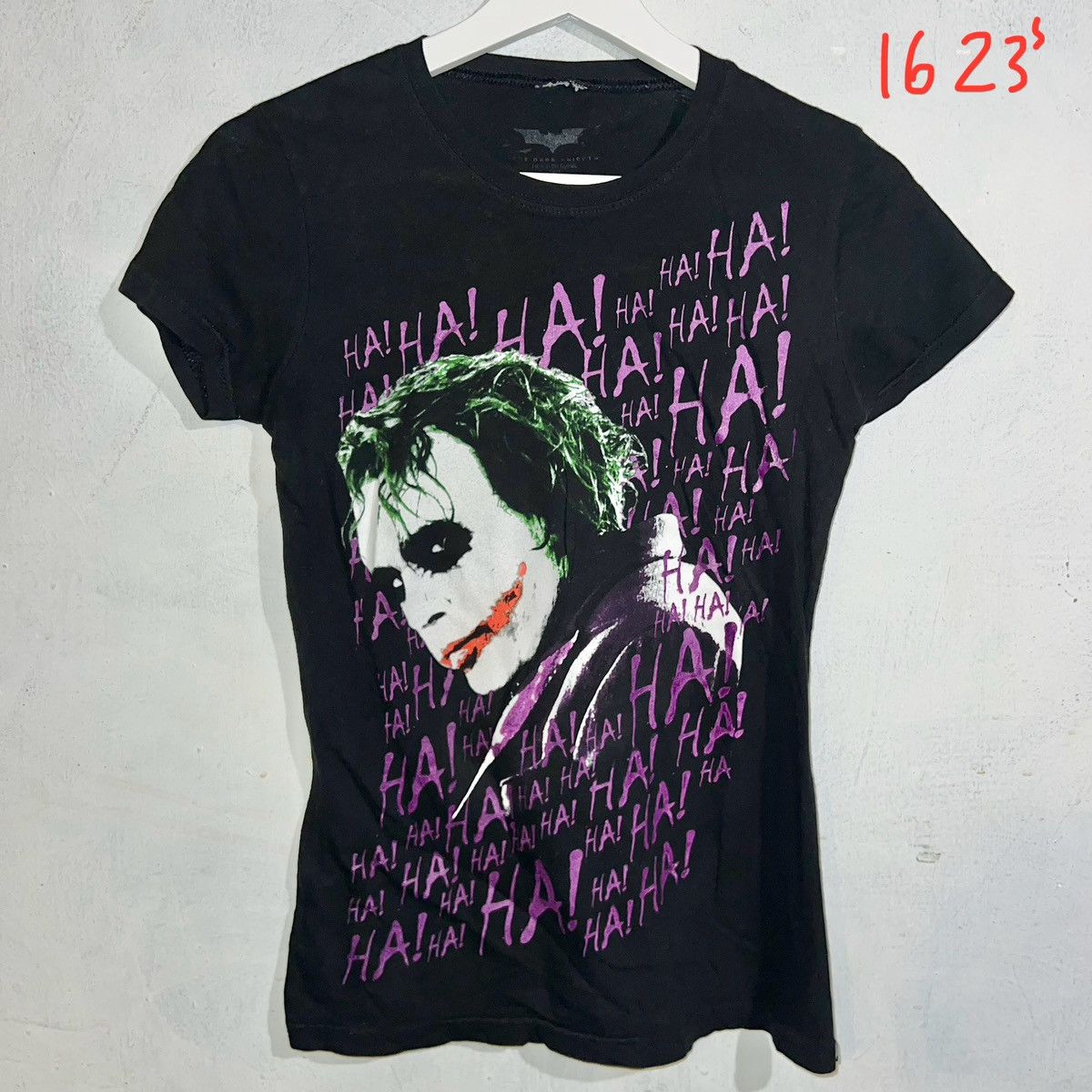 DC Comics × Vintage Dark Knight Joker Hahaha Heath Ledger T-Shirt Size M / US 6-8 / IT 42-44 - 1 Thumbnail