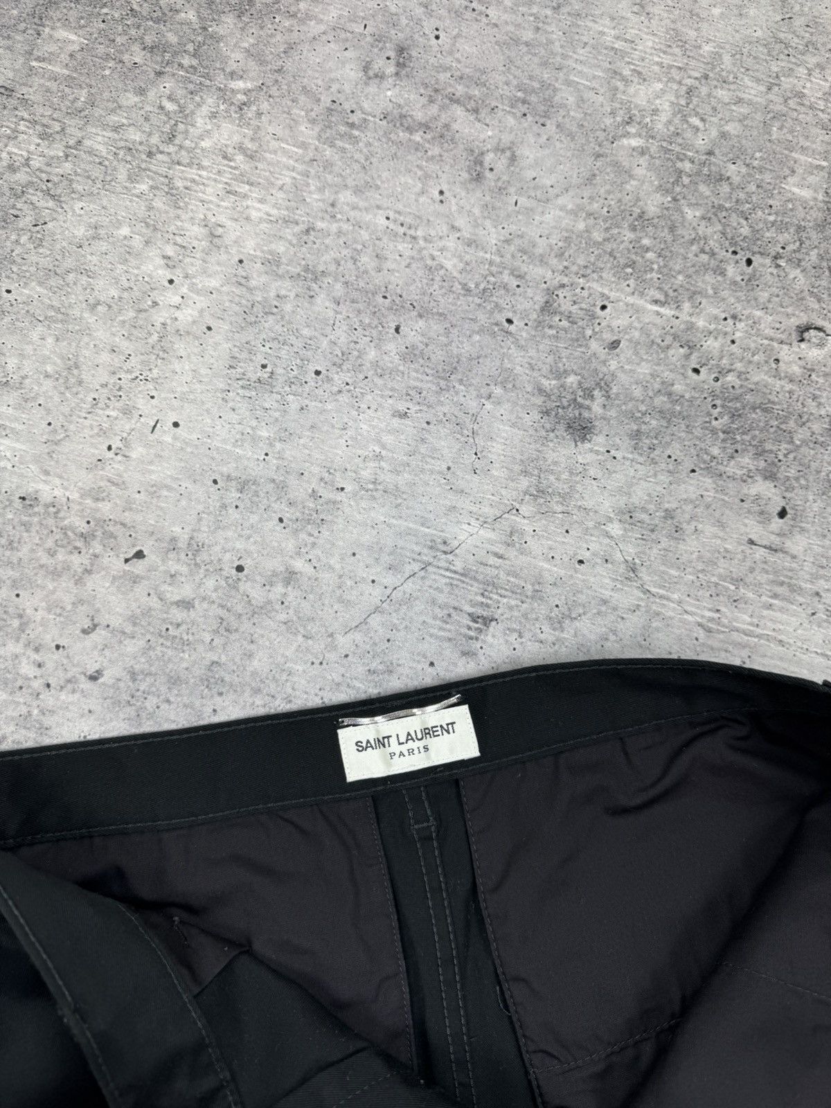 Saint Laurent Paris Vintage Saint Laurent Paris Classic Cropped Pants Trousers Size US 30 / EU 46 - 13 Thumbnail