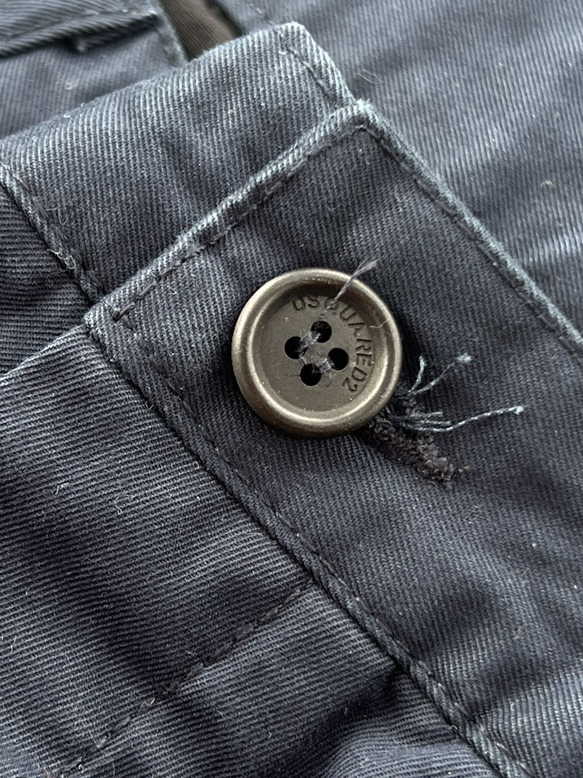 Dsquared2 DSQUARED2 chino pants navy designer classy luxury denim Size US 34 / EU 50 - 4 Thumbnail