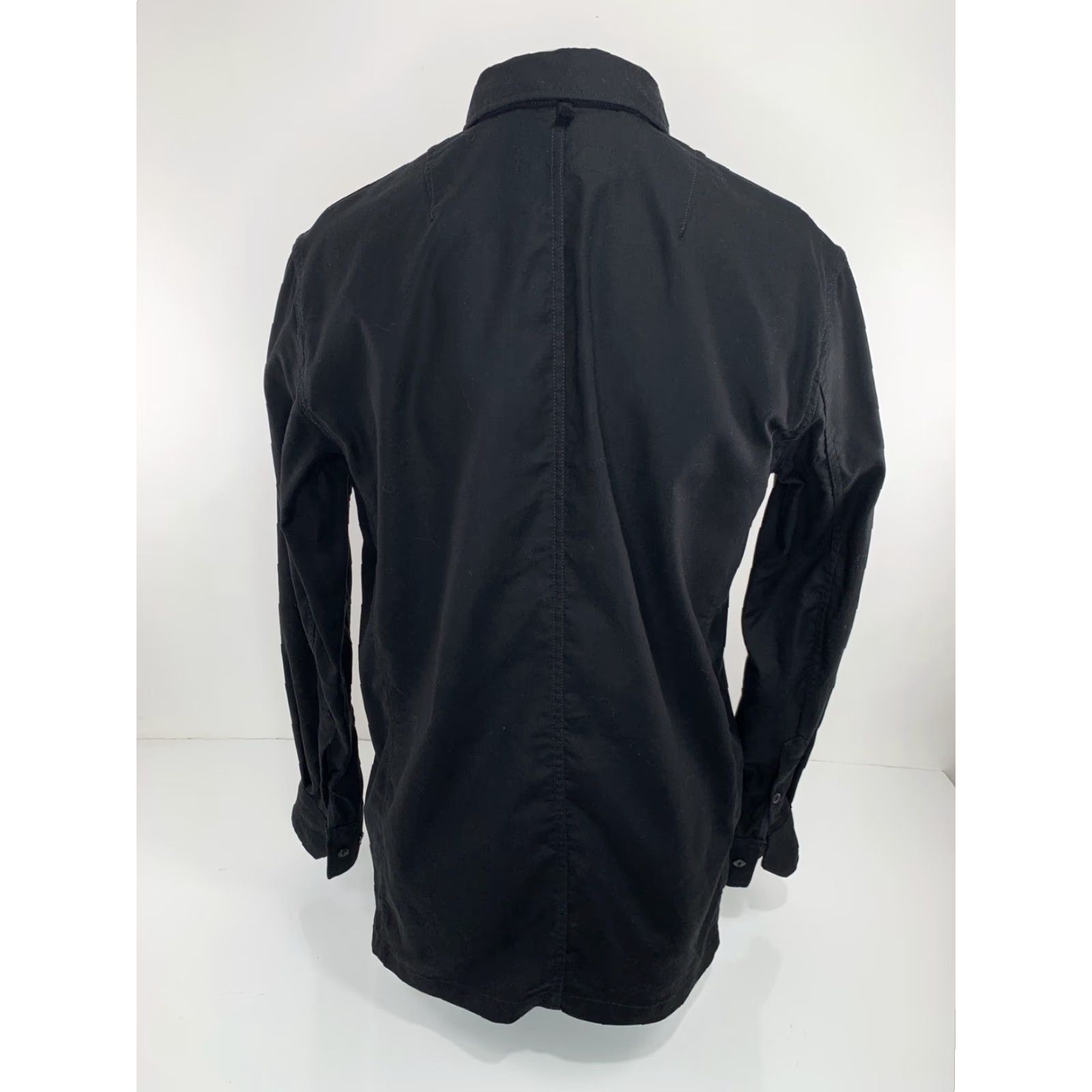 Rag & Bone RAG & BONE Heavy Duty Mens S Work Shirt - Button-Up Long Sleeve Black, Mint? Size US S / EU 44-46 / 1 - 3 Thumbnail