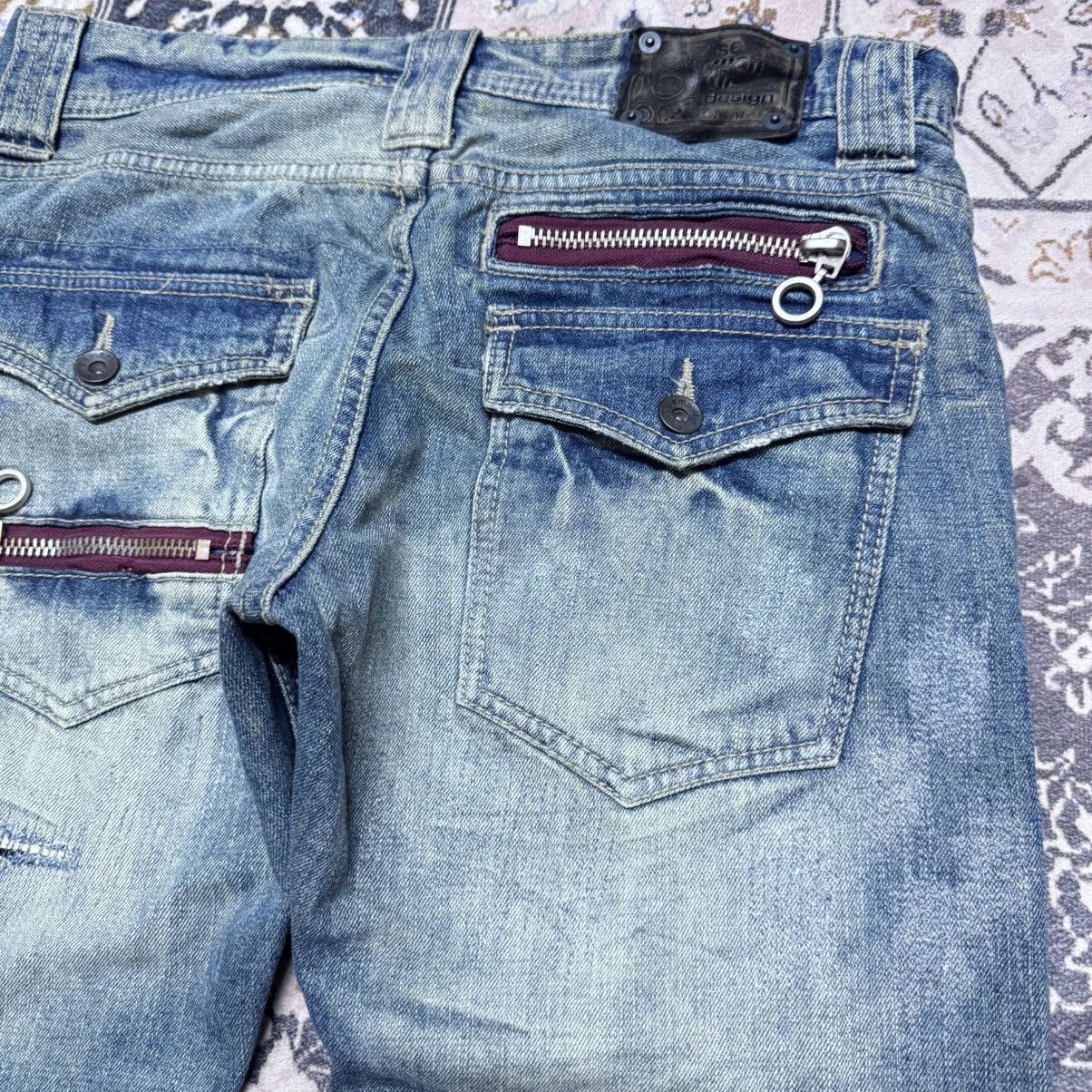 semanticdesign Semantic Design Distressed Denim Jeans Size US 32 / EU 48 - 11 Thumbnail