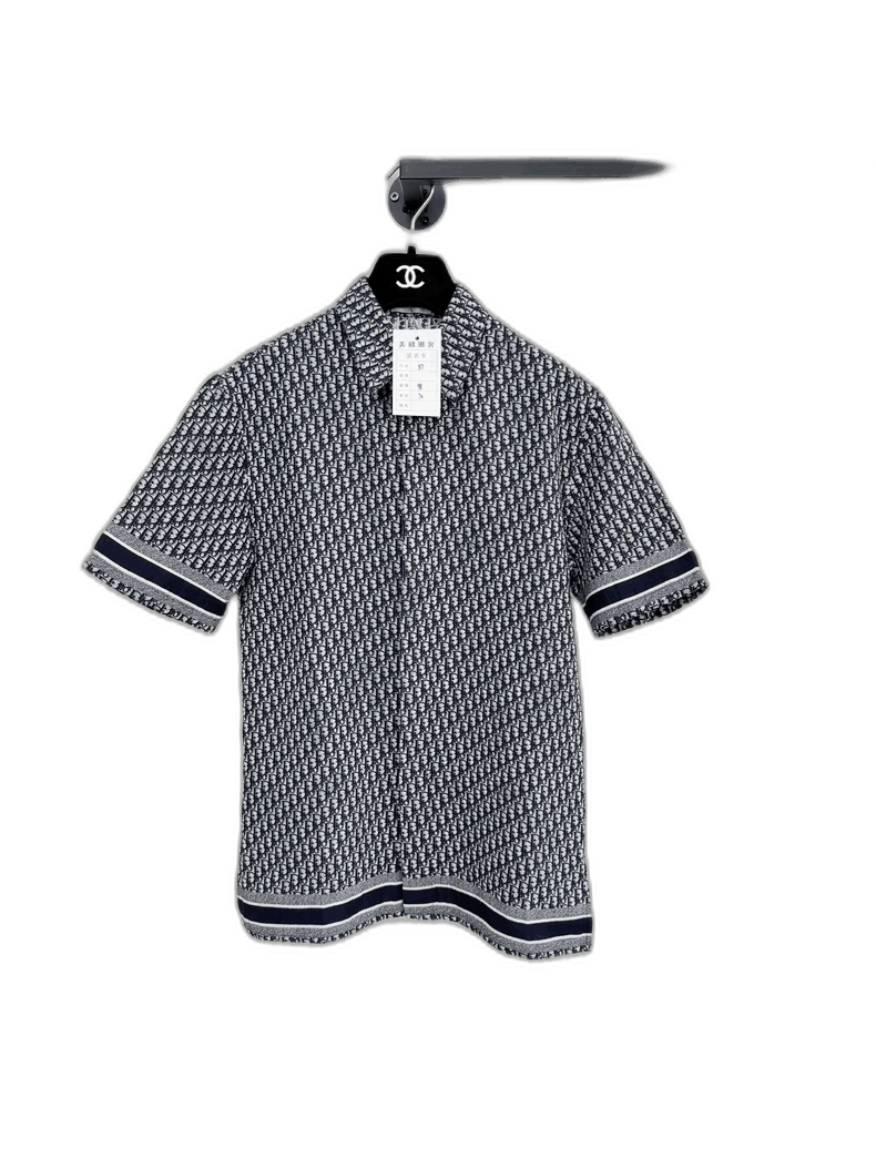 Dior Dior Patterned Short Sleeve Shirt-2505 Size M / US 6-8 / IT 42-44 - 1 Thumbnail