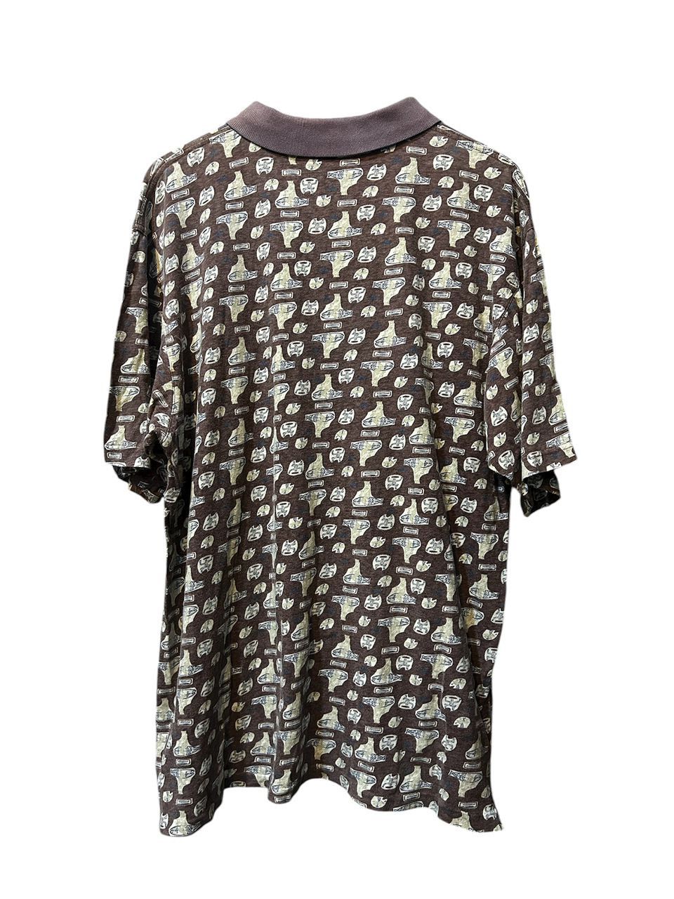Ashworth Ashworth art rare design fullprint collar polo tshirt Size US L / EU 52-54 / 3 - 2 Thumbnail