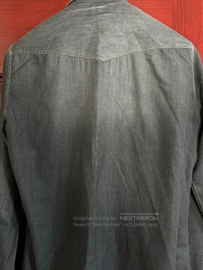 Brunello Cucinelli Brunello Cucinelli Denim Button-Up Shirt. Size US XL / EU 56 / 4 - 8 Thumbnail