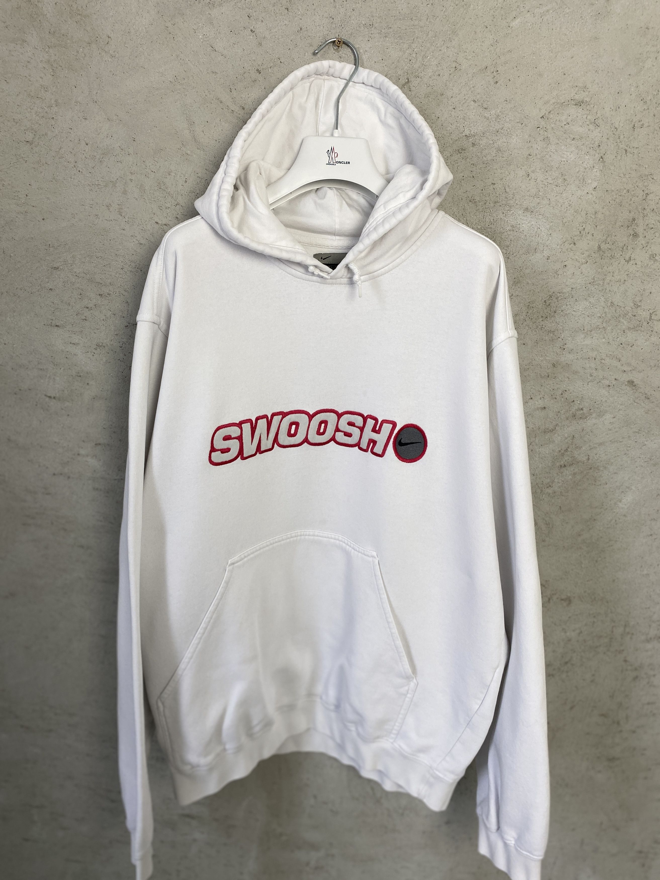 Nike vintage swoosh big logo hoodie y2k 00s