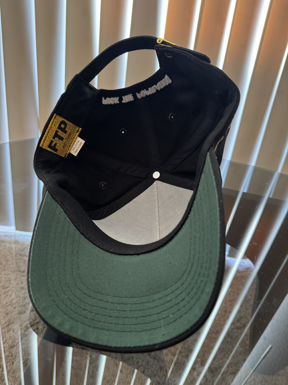 Fuck The Population FTP 10 Year Anniversary Arch 5 Panel Black Size ONE SIZE - 7 Thumbnail