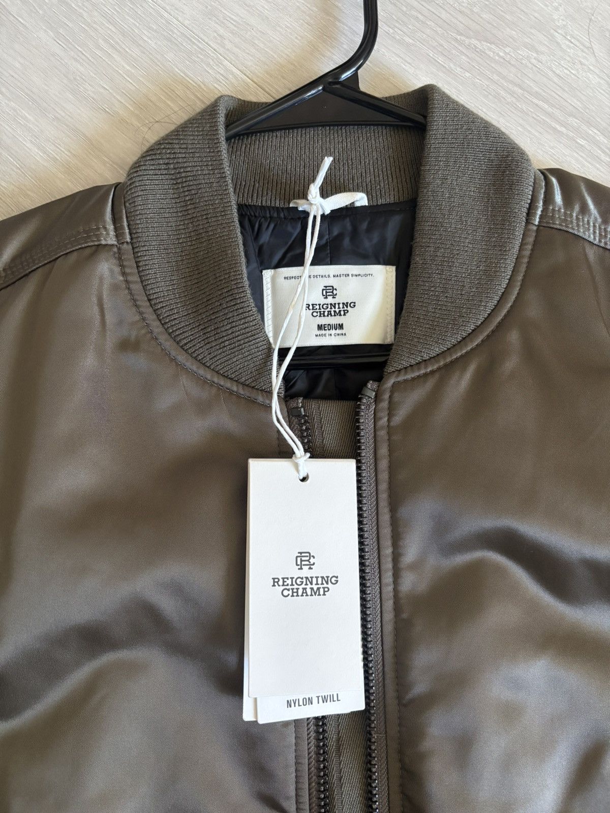 Reigning Champ Reigning Champ Nylon Twill Crew Jacket Medium NWT Size US M / EU 48-50 / 2 - 5 Thumbnail