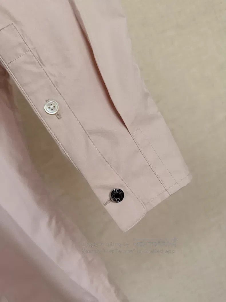 Hermes Hermes size 40 Men's exclusive shirt for spring and summer Size US XXS / EU 40 - 5 Thumbnail