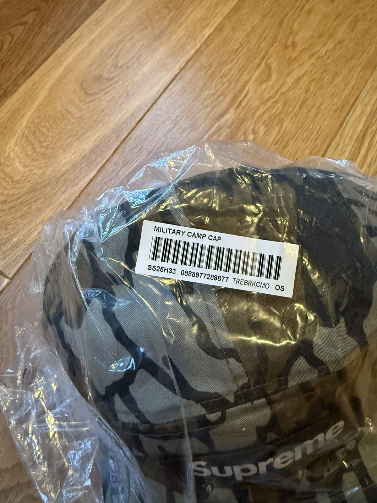 Supreme Supreme Military Camp Cap “Mossy Oak Trebark Camo” SS25 Size ONE SIZE - 3 Thumbnail