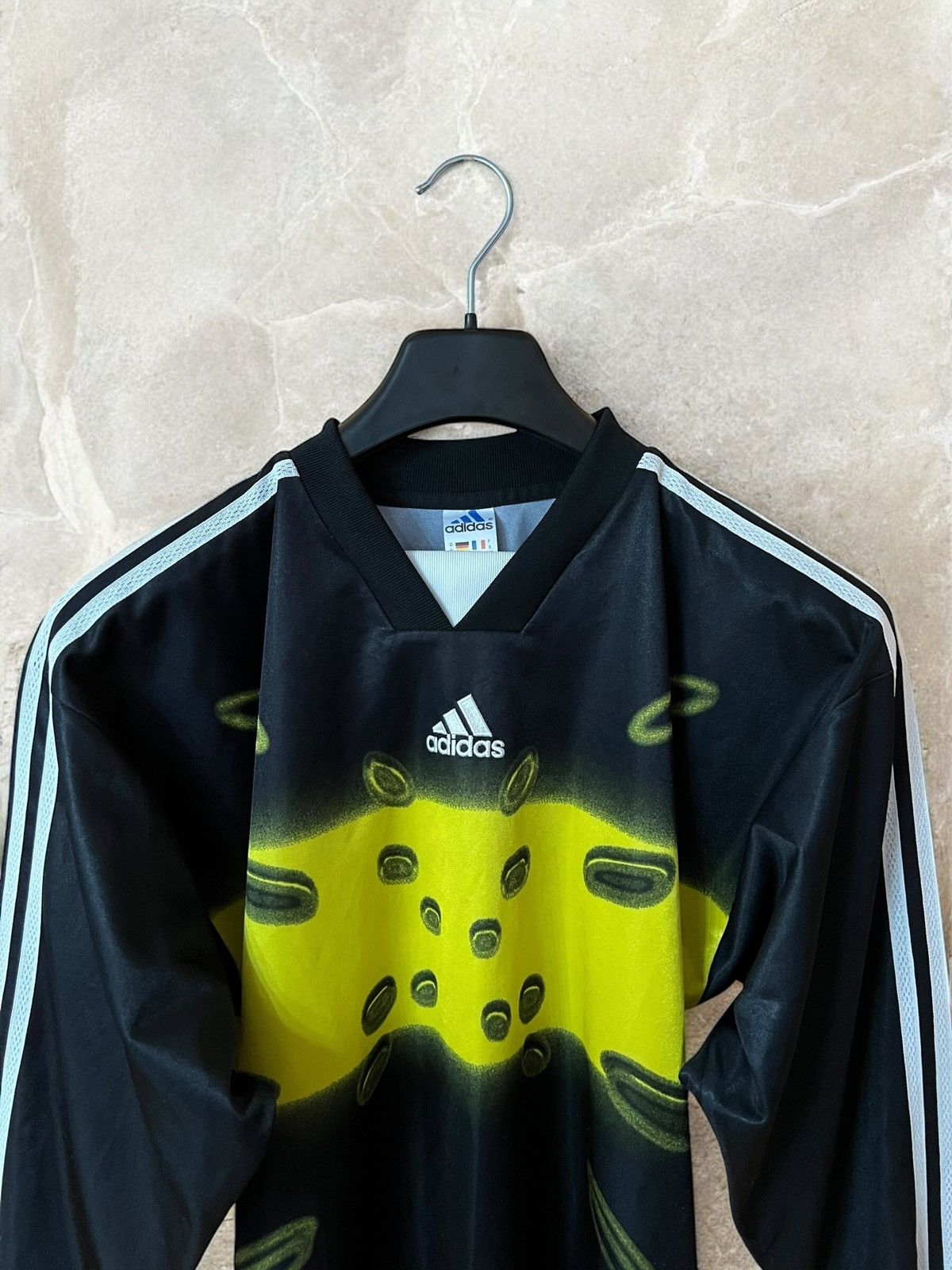Adidas × Vintage ADIDAS VINTAGE 90s SOCCER JERSEY TEE T SHIRT RETRO Size US M / EU 48-50 / 2 - 3 Thumbnail